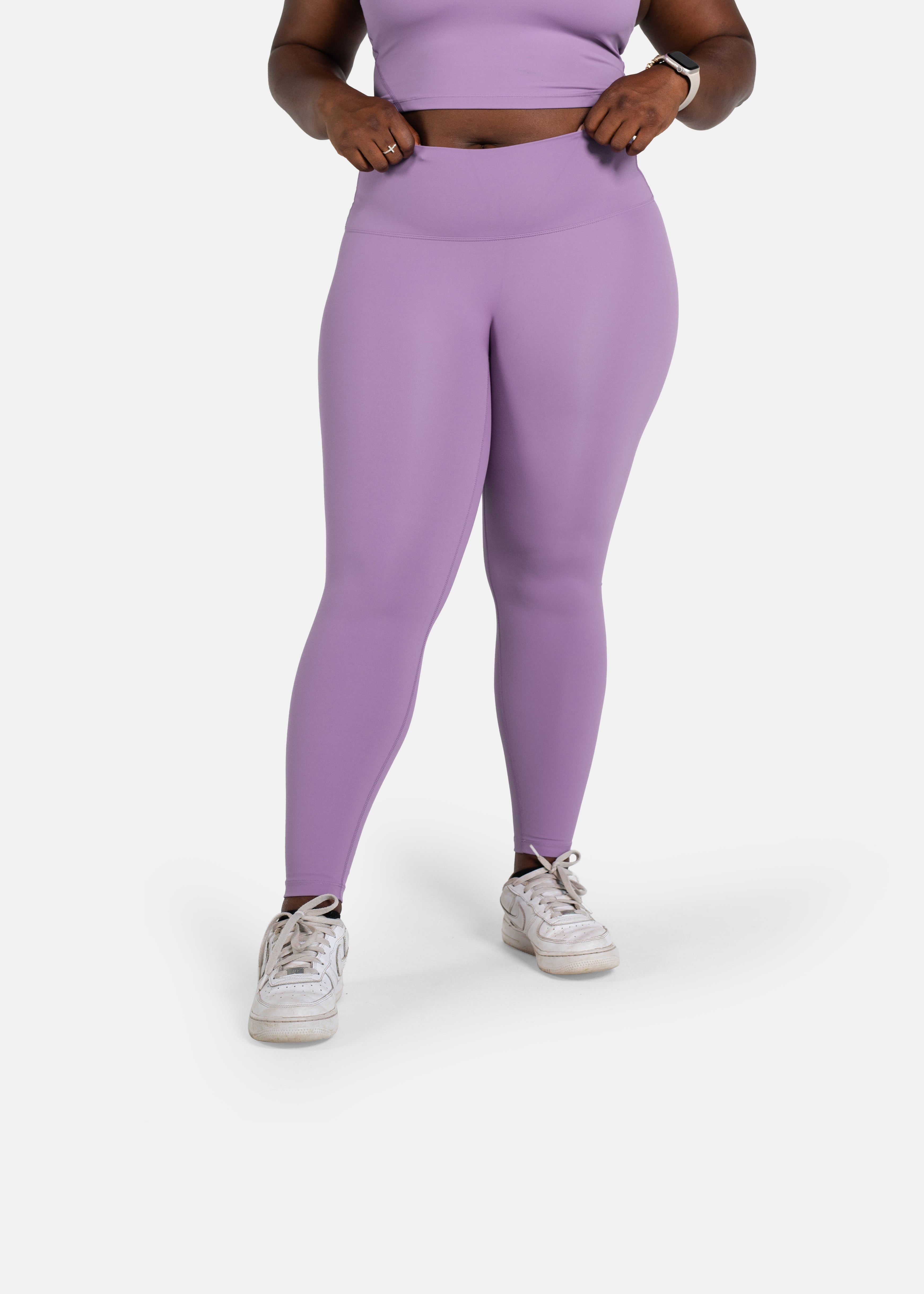 Hyper Flex Seamless Leggings Lilac Purple sold by Vitae Apparel product image thumbnail 8