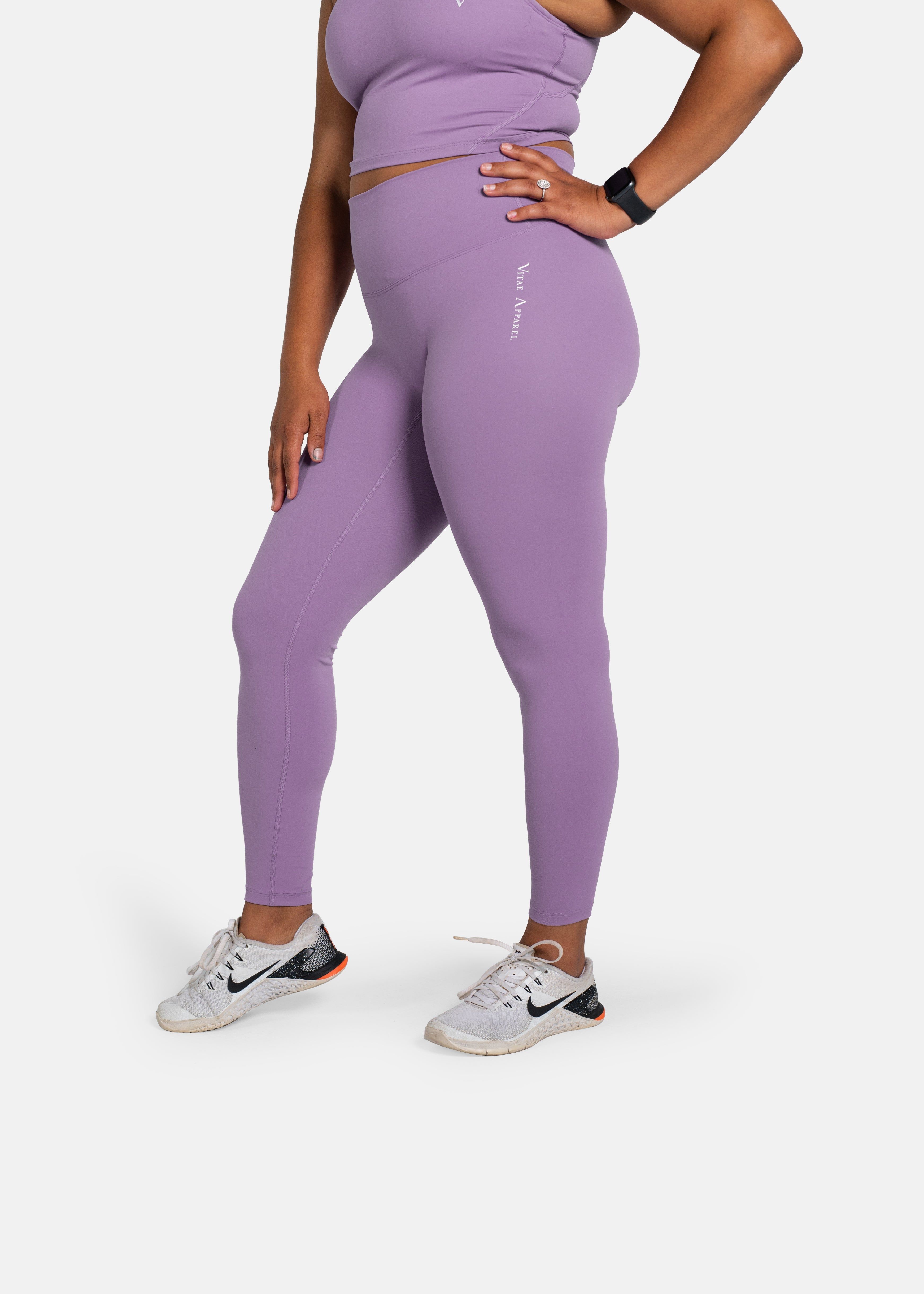 Hyper Flex Seamless Leggings Lilac Purple sold by Vitae Apparel product image thumbnail 2