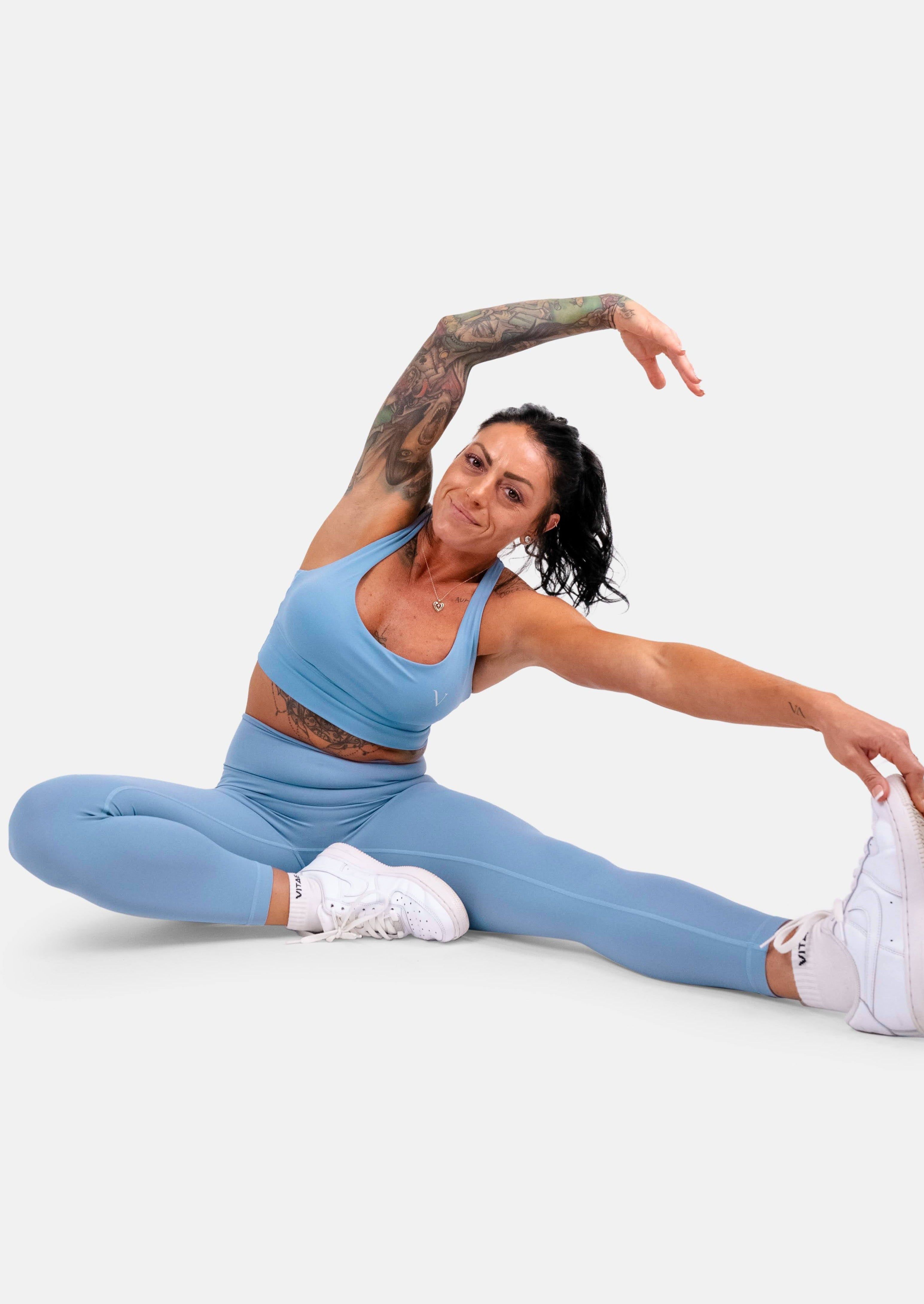 Ultra Flex Sports Bra Baby Blue sold by Vitae Apparel product image thumbnail 5