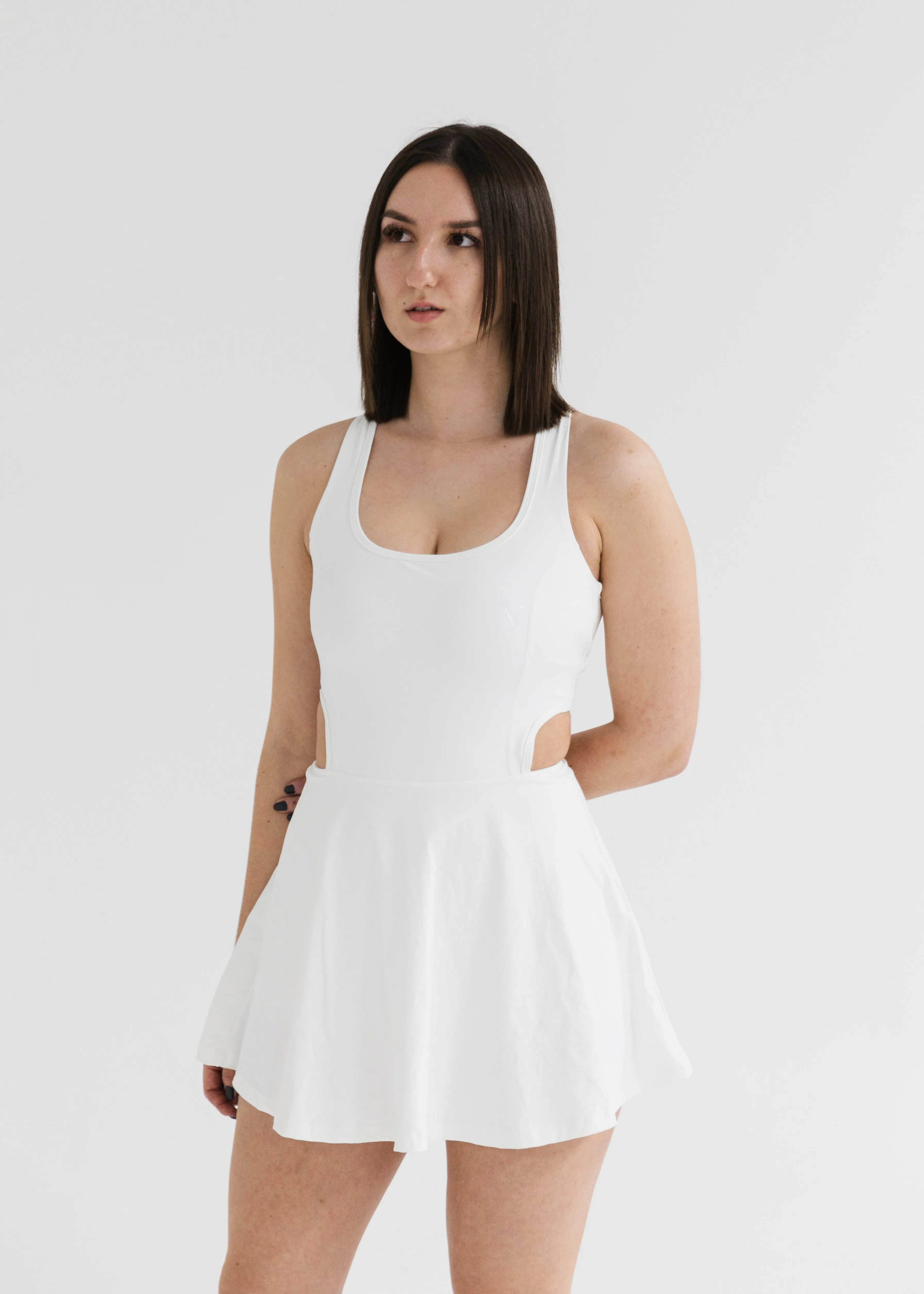 Ultra Work Hard Play Hard Tennis Dress White sold by Vitae Apparel product image thumbnail 3