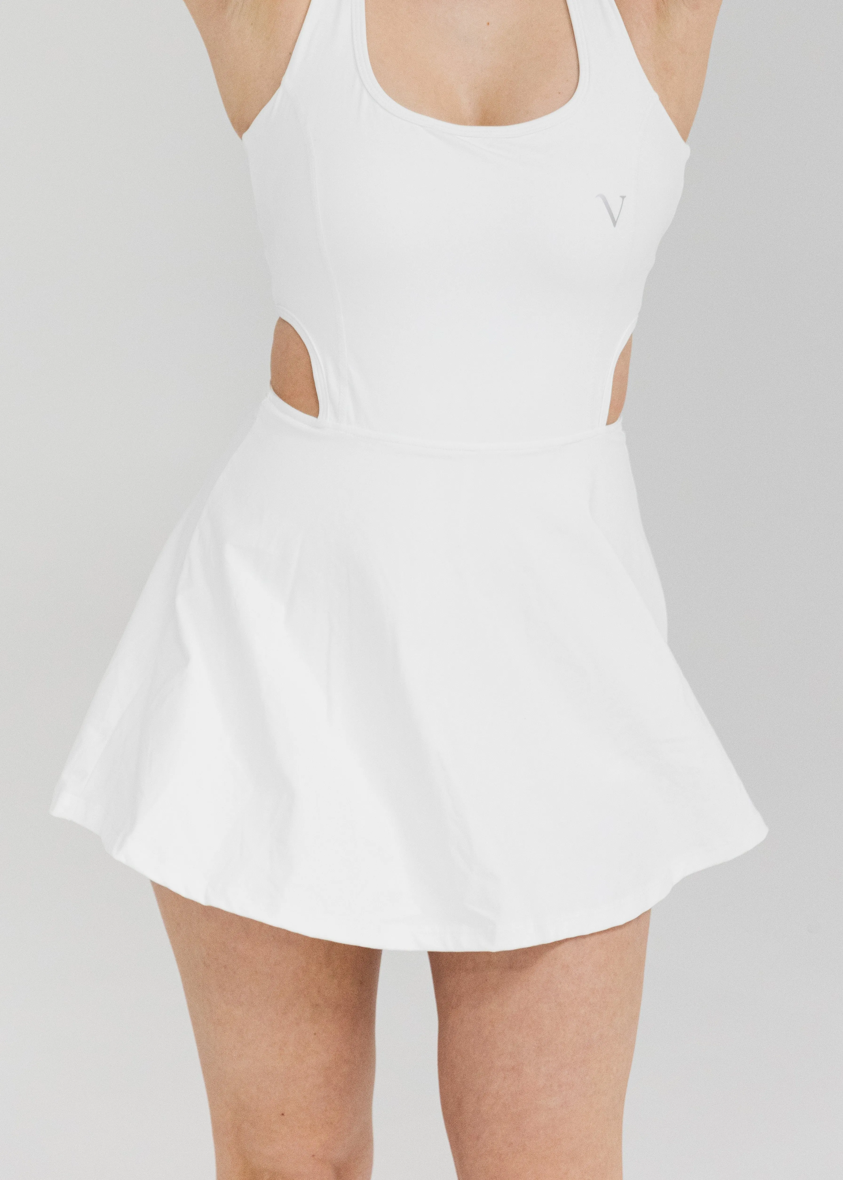 Ultra Work Hard Play Hard Tennis Dress White sold by Vitae Apparel