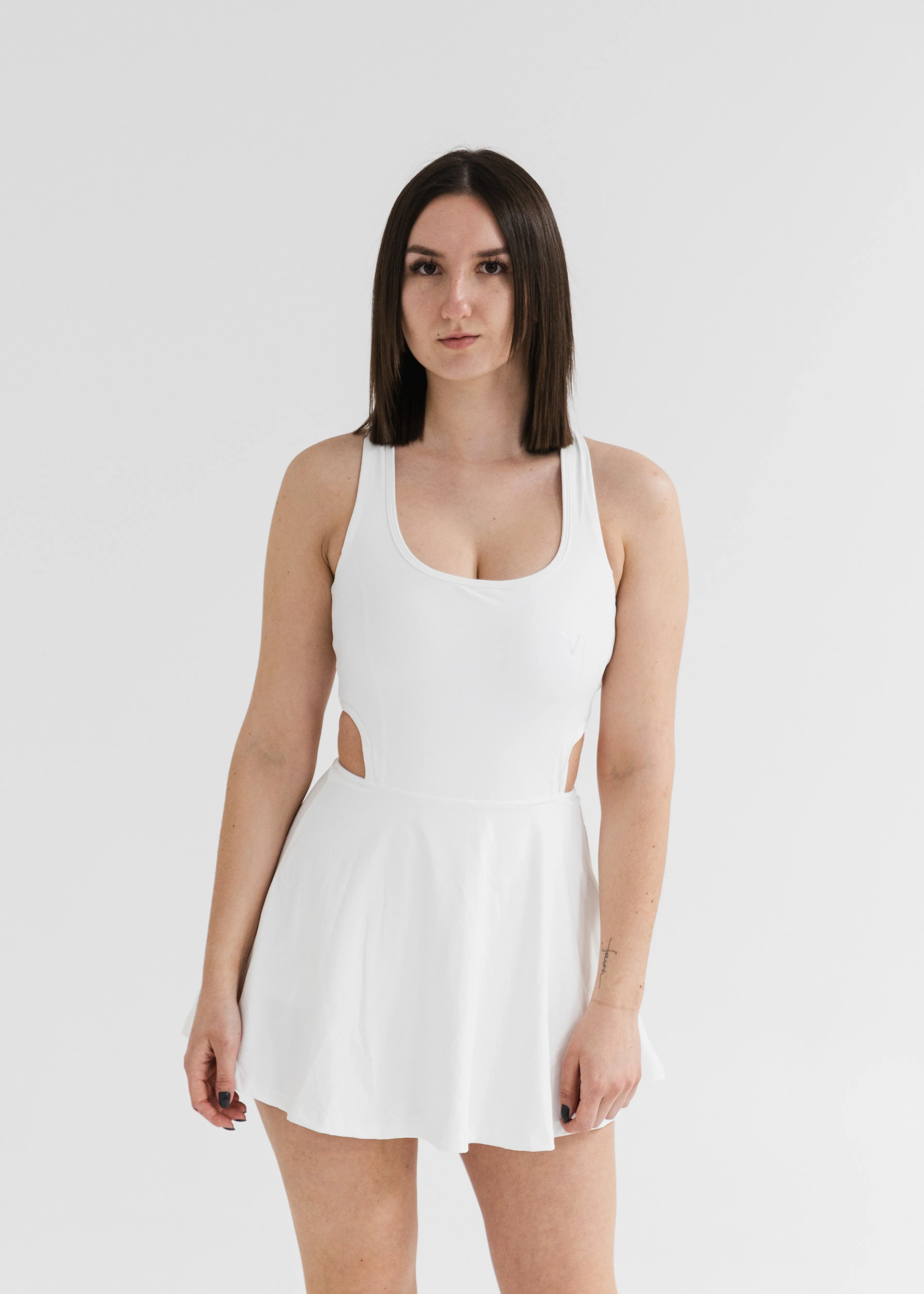 Ultra Work Hard Play Hard Tennis Dress White sold by Vitae Apparel product image thumbnail 4