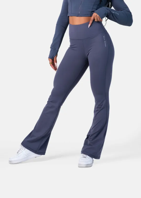 Ultra Shape Flare Leggings Stone Blue sold by Vitae Apparel
