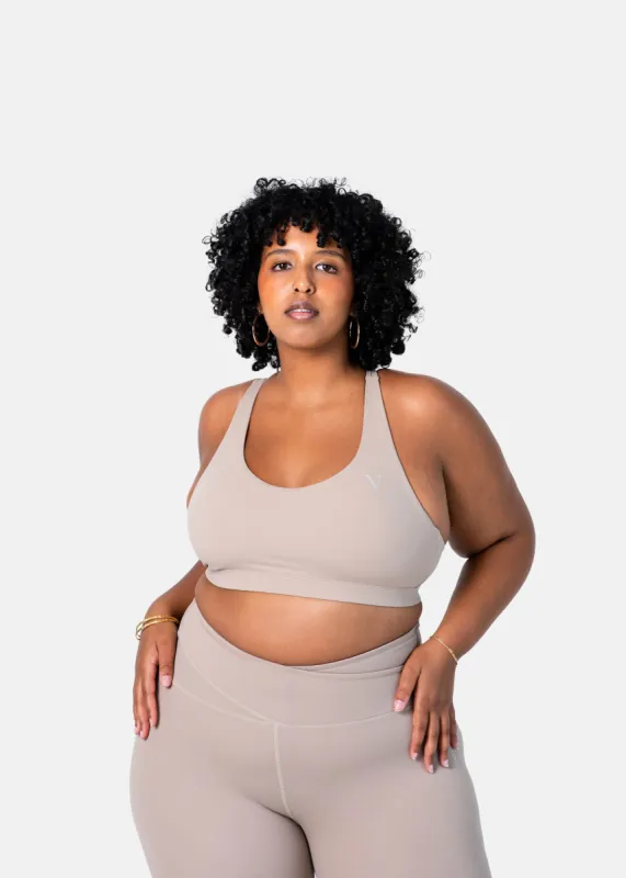 Formfit Power Sports Bra Chai Latte sold by Vitae Apparel