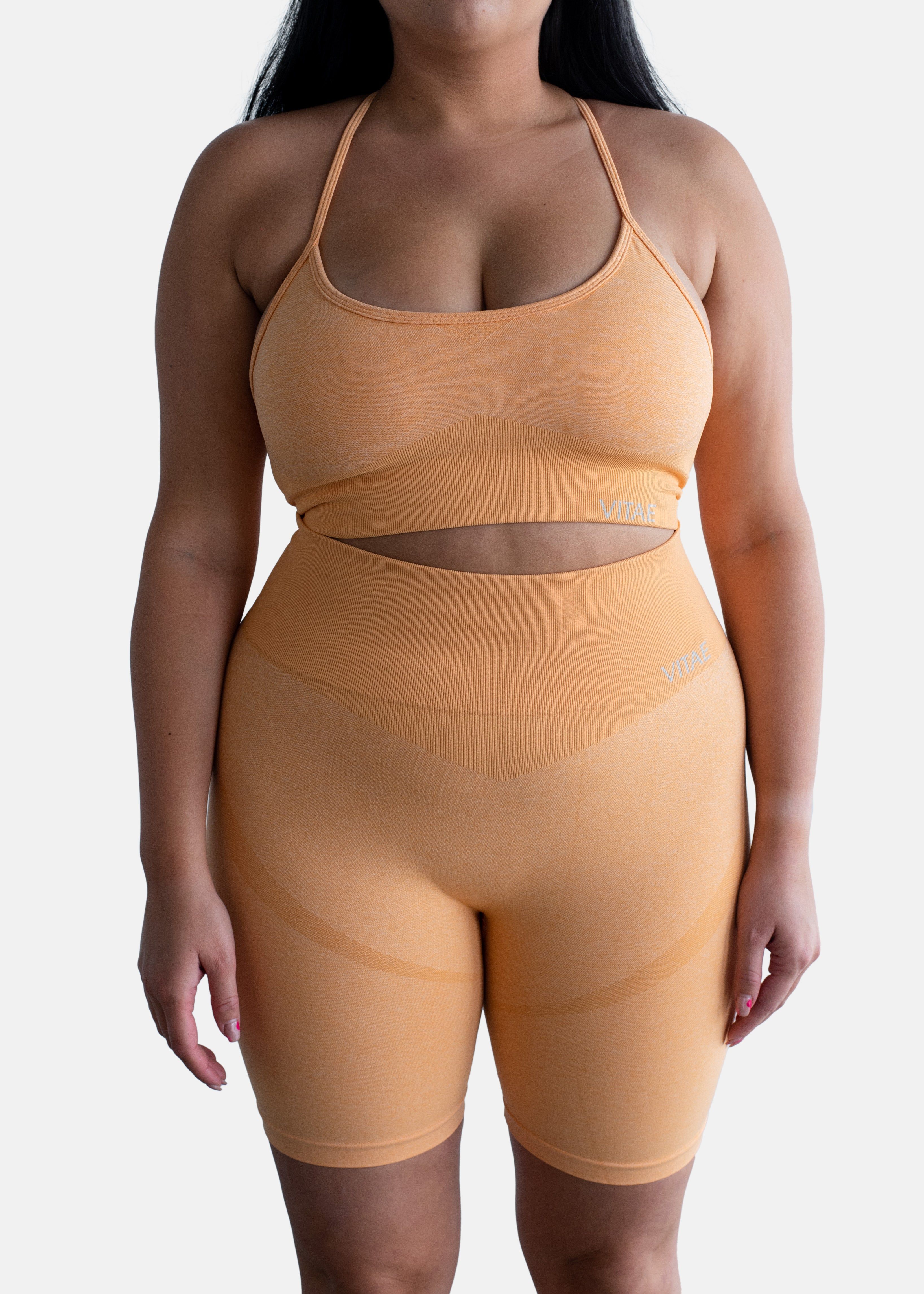 Energy Sports Bra Tangerine Orange sold by Vitae Apparel product image thumbnail 22