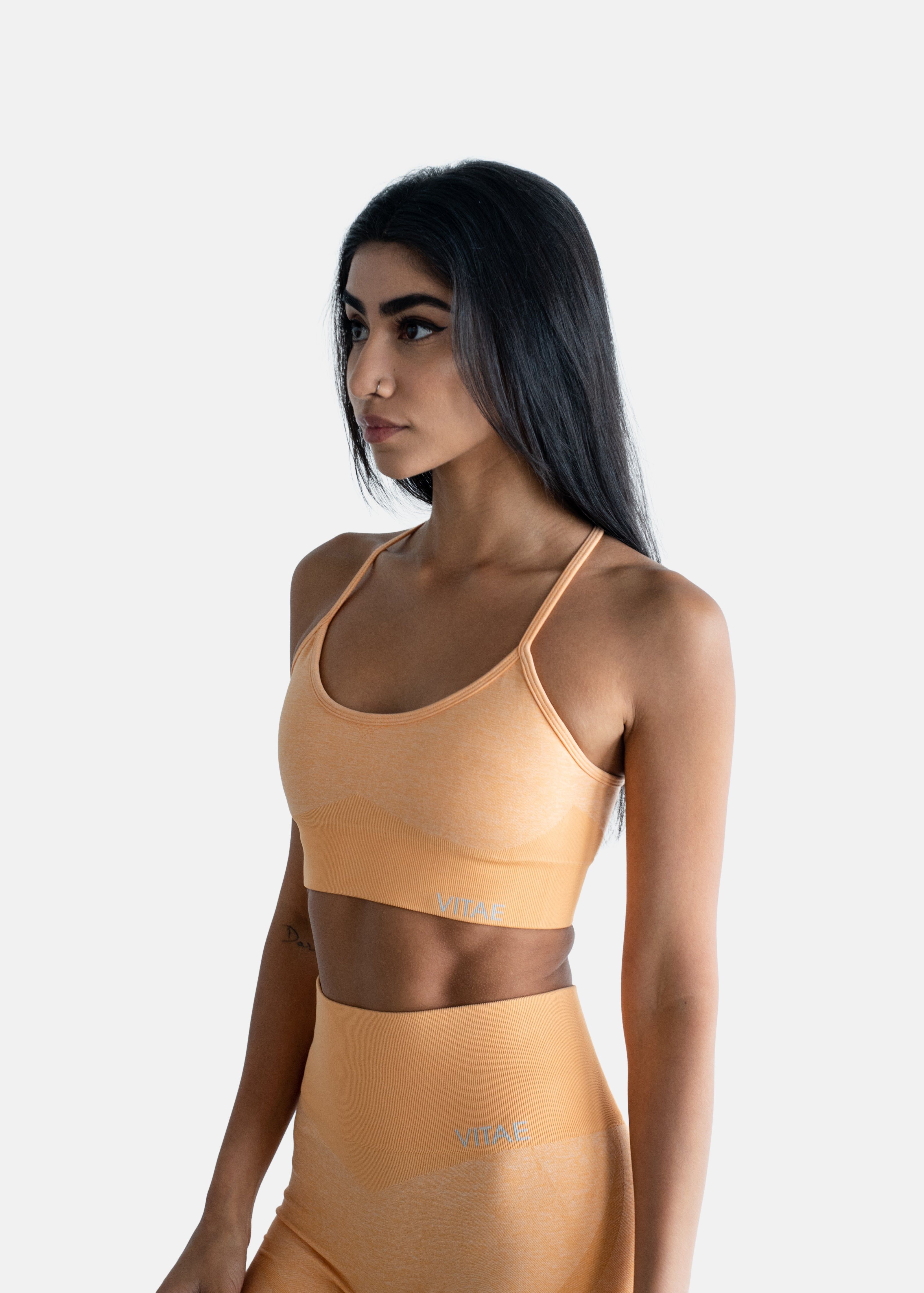 Energy Sports Bra Tangerine Orange sold by Vitae Apparel product image thumbnail 14