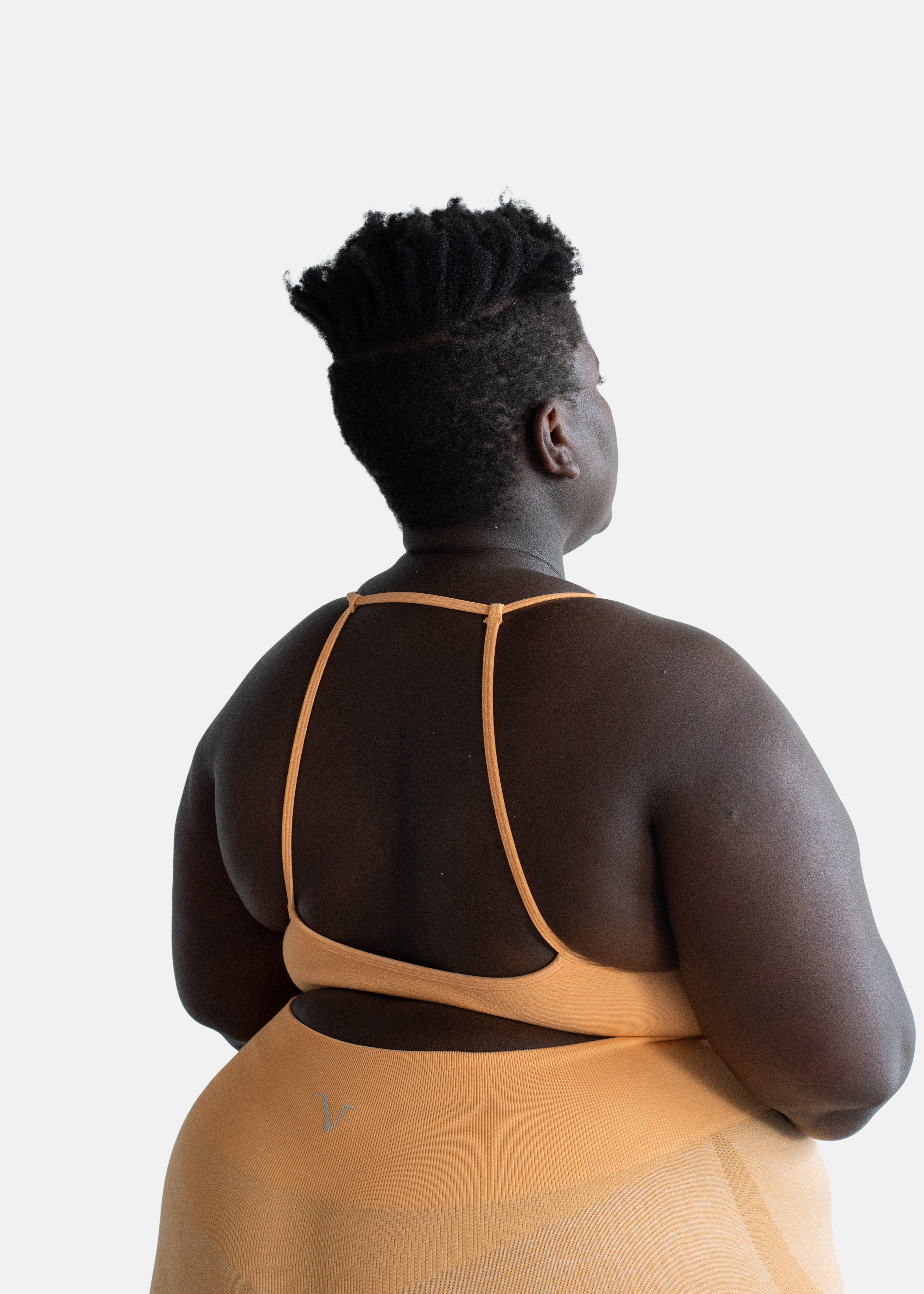 Energy Sports Bra Tangerine Orange sold by Vitae Apparel product image thumbnail 9