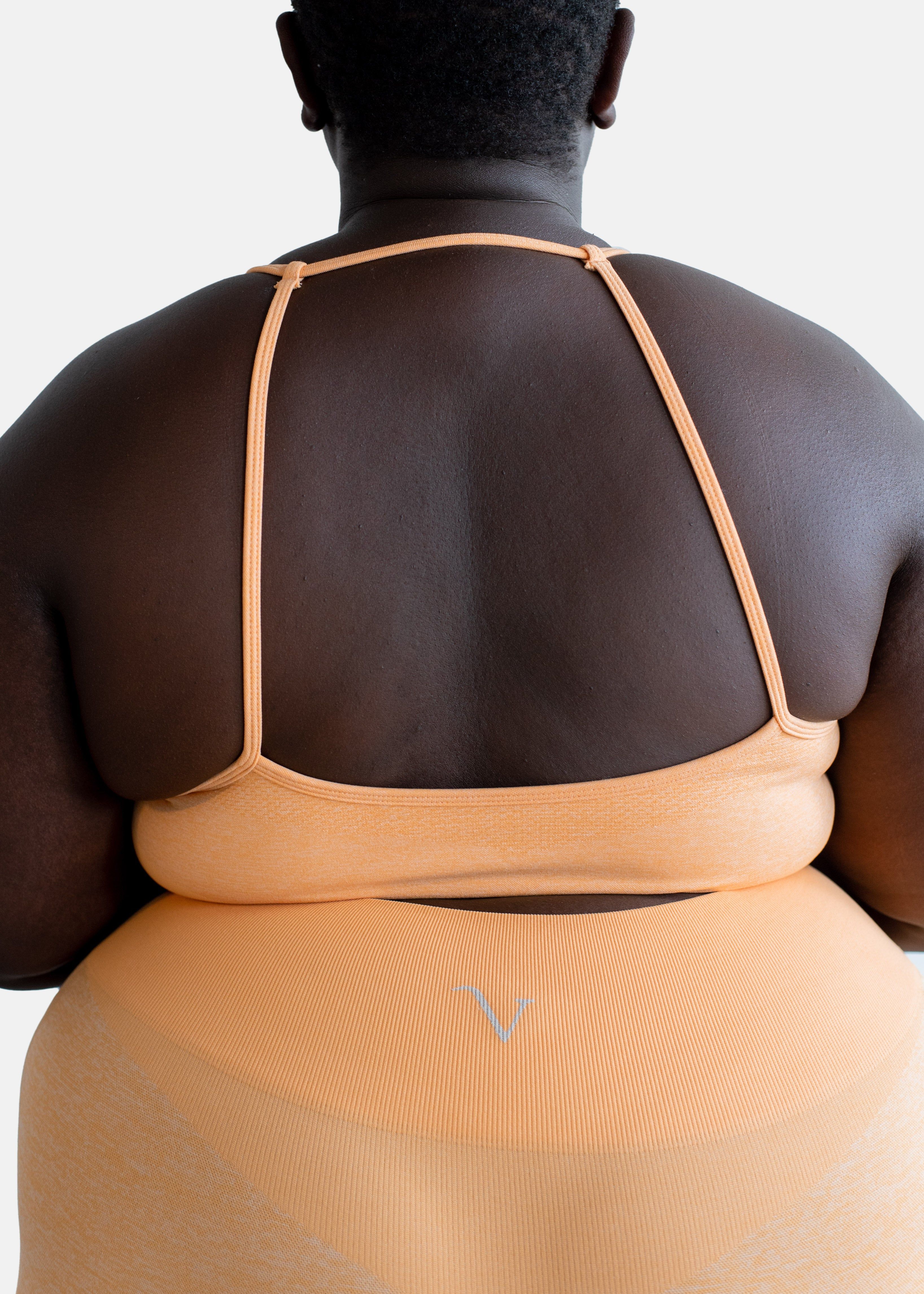 Energy Sports Bra Tangerine Orange sold by Vitae Apparel product image thumbnail 10