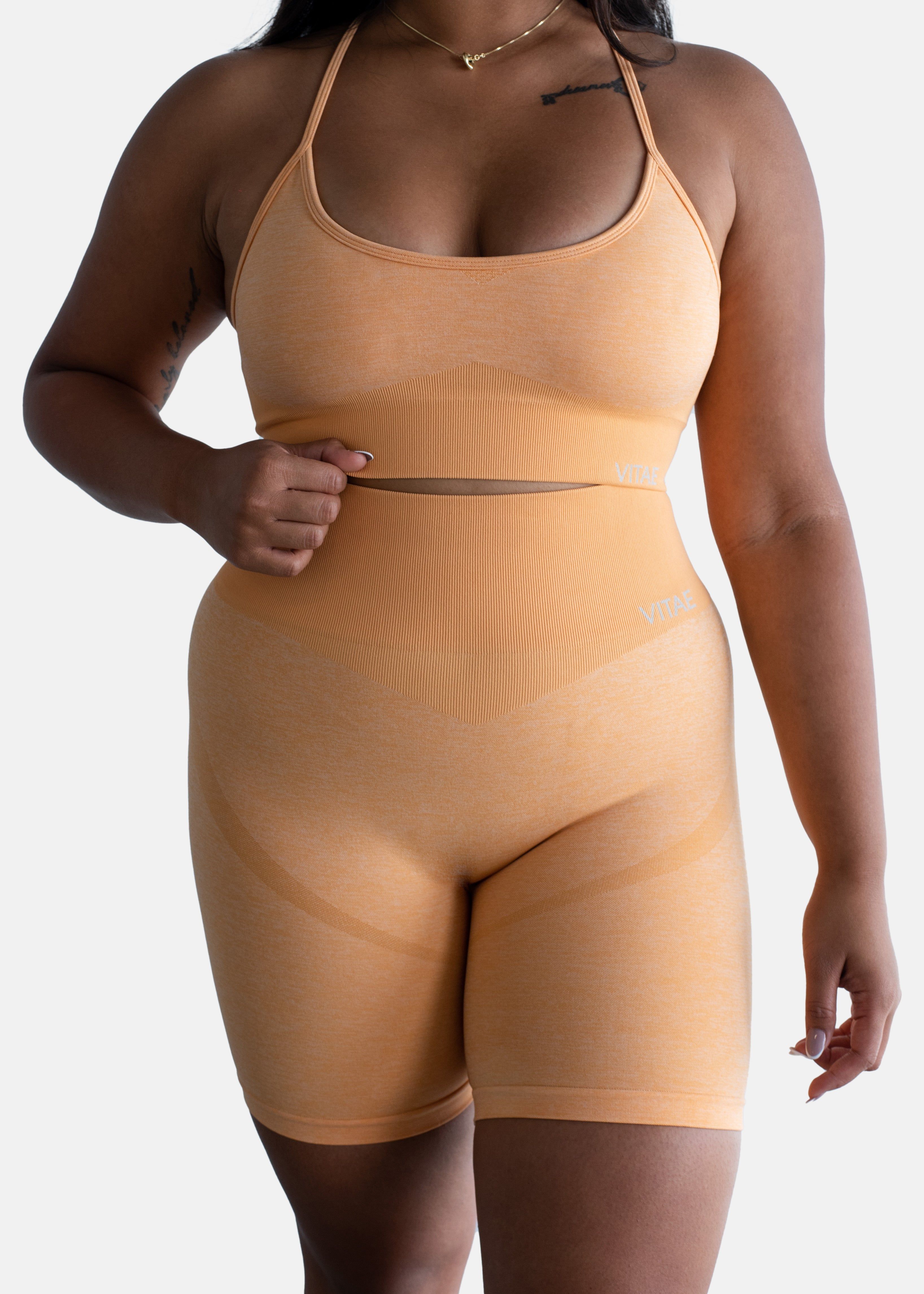 Energy Sports Bra Tangerine Orange sold by Vitae Apparel product image thumbnail 27