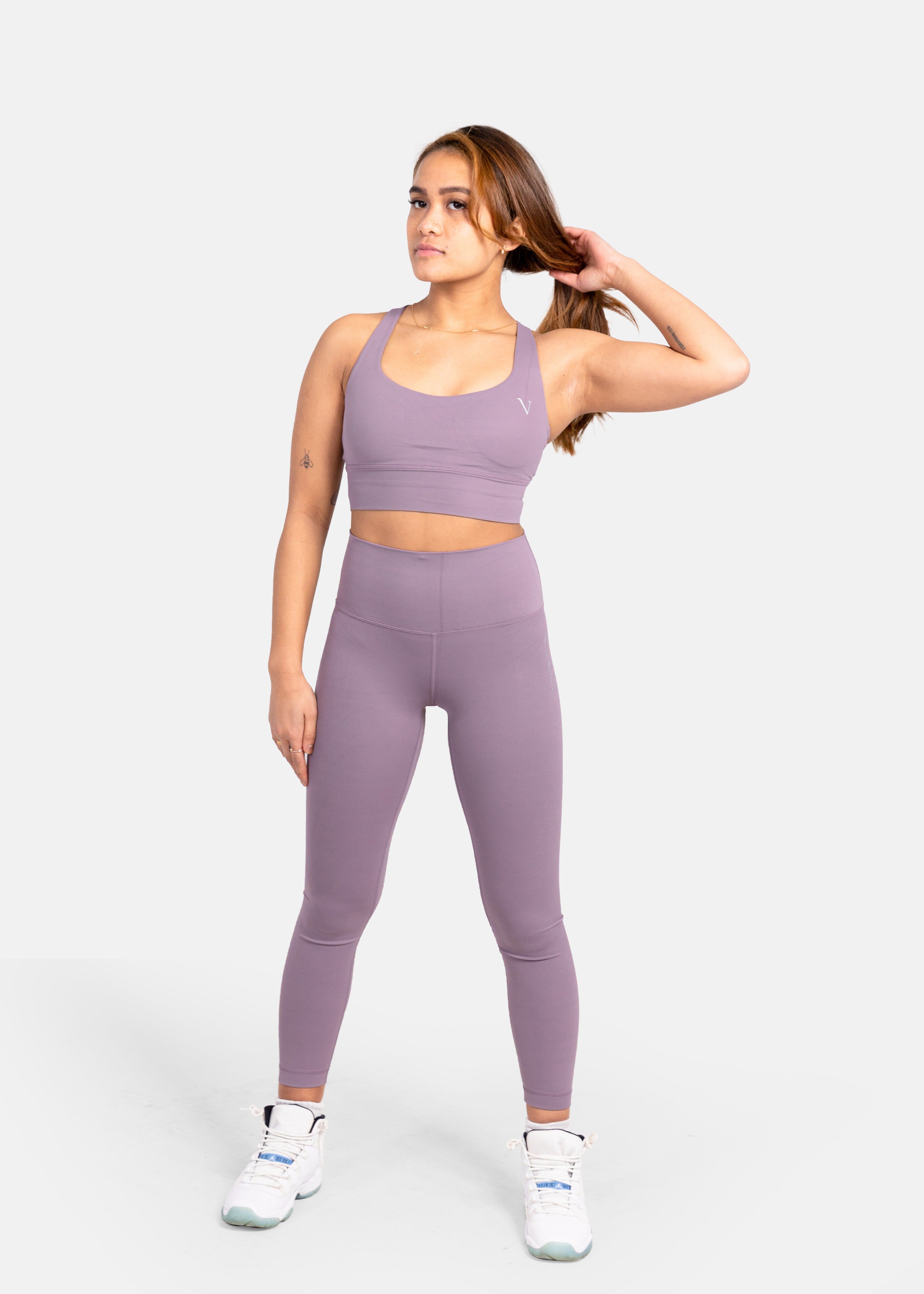 Ultra Flex Leggings Light Mauve sold by Vitae Apparel product image thumbnail 4