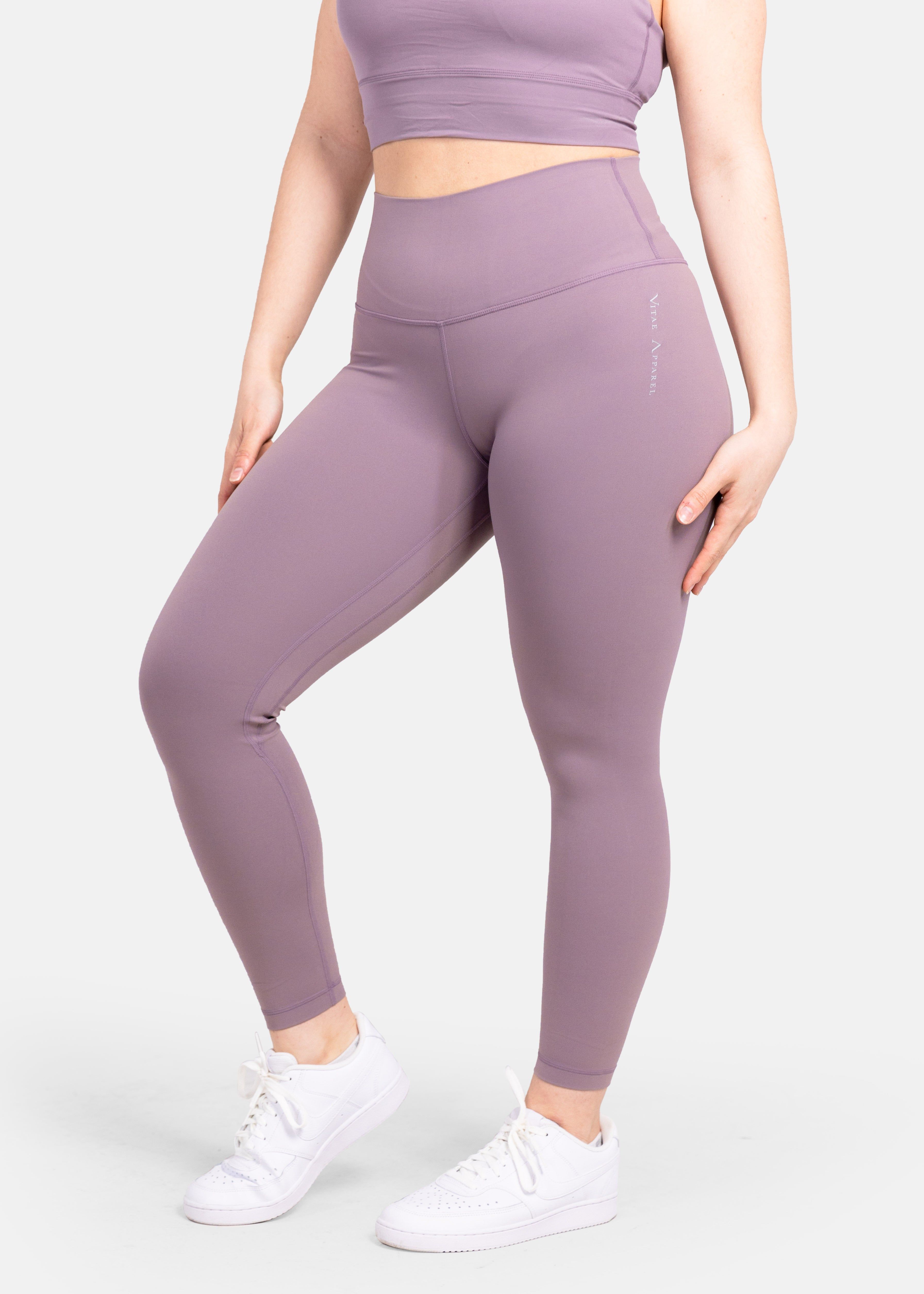 Ultra Flex Leggings Light Mauve sold by Vitae Apparel product image thumbnail 5