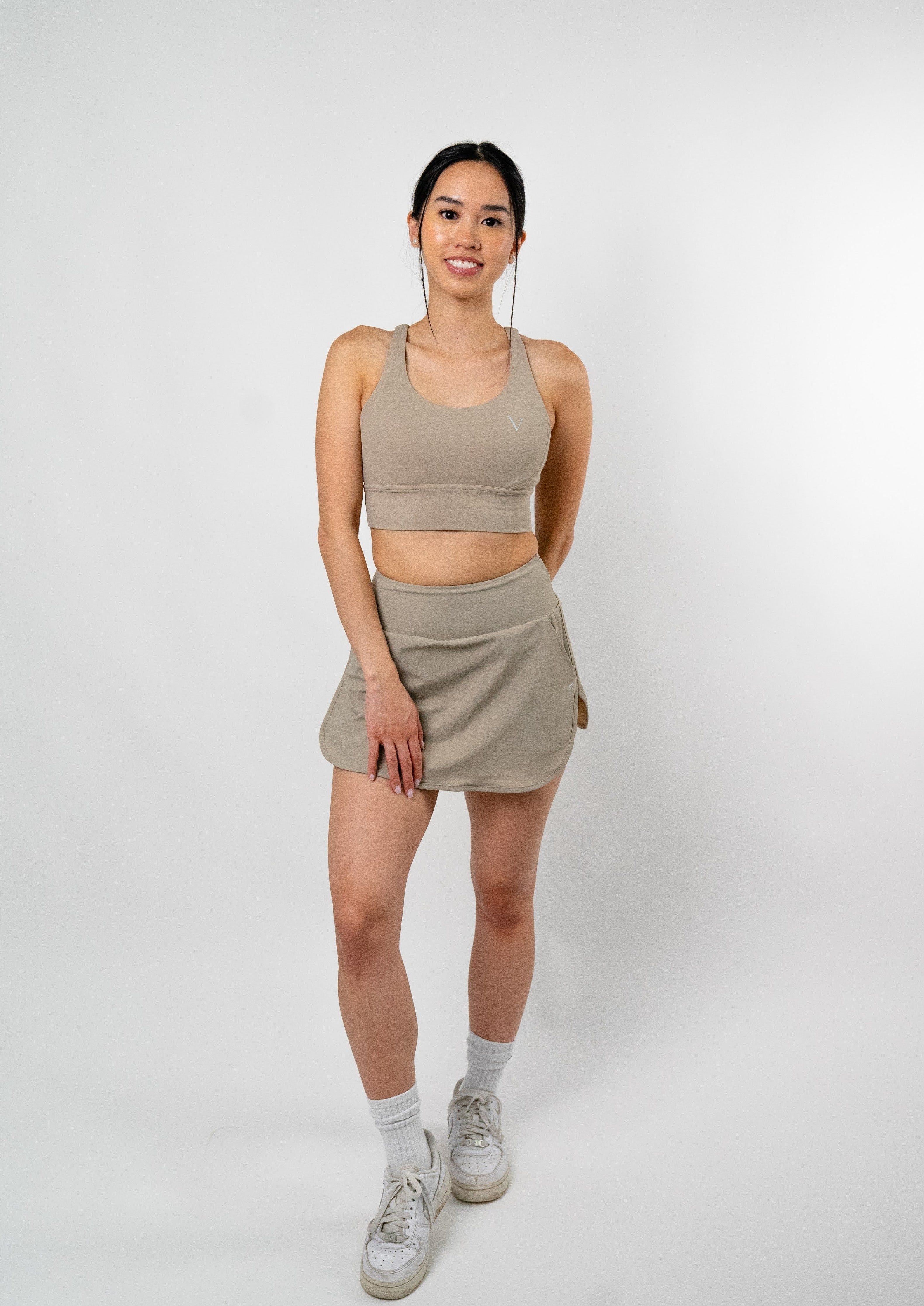 Ultra Sport Tennis Skirt Chai Latte sold by Vitae Apparel product image thumbnail 5