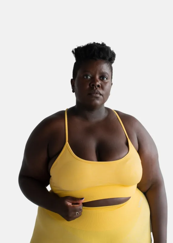 Energy Sports Bra Lemon Yellow sold by Vitae Apparel