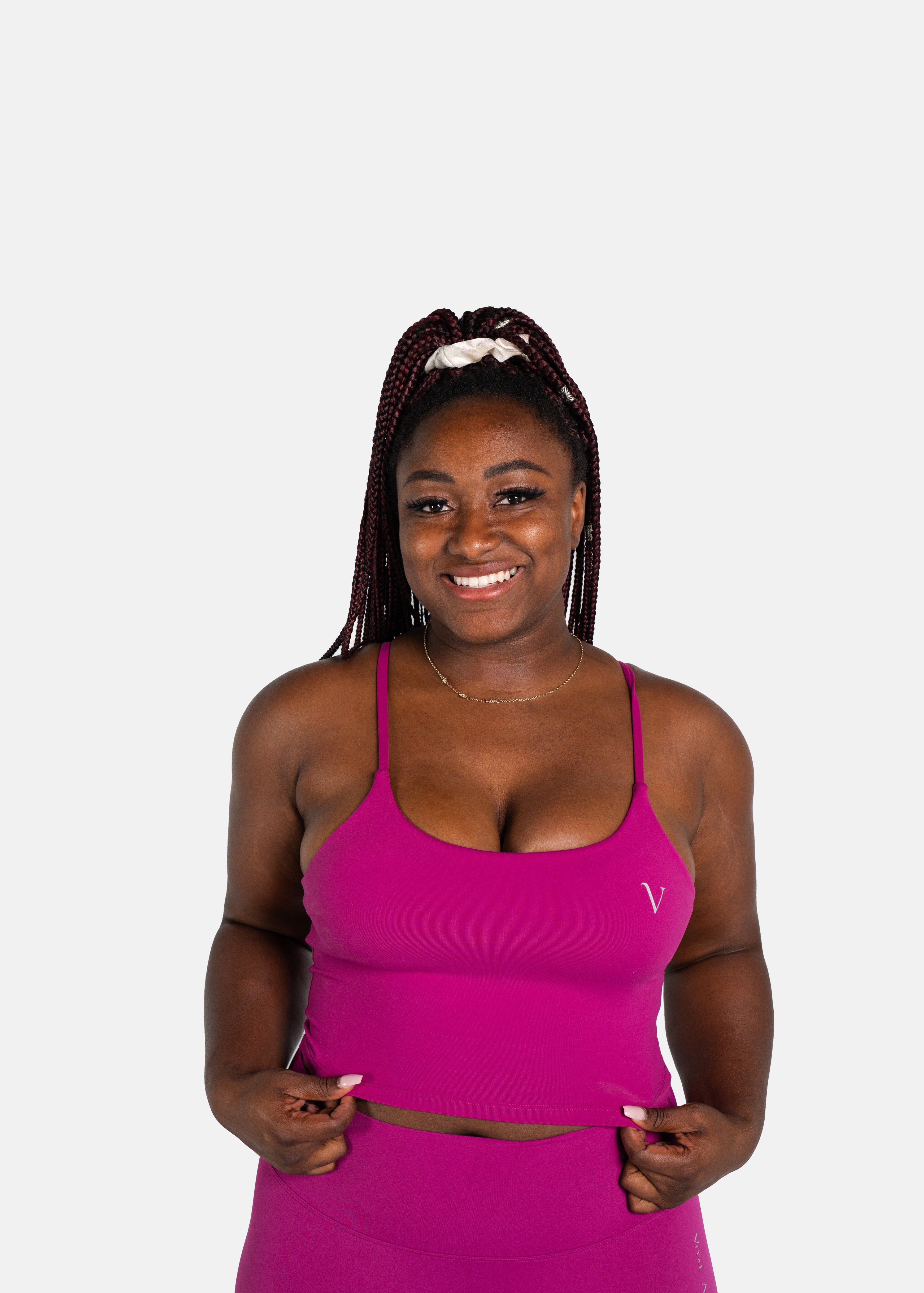 Elevate Tank Top Magenta Pink sold by Vitae Apparel product image thumbnail 9