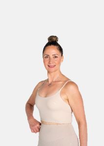 SculptLux Sport Tank Top Light Beige sold by Vitae Apparel