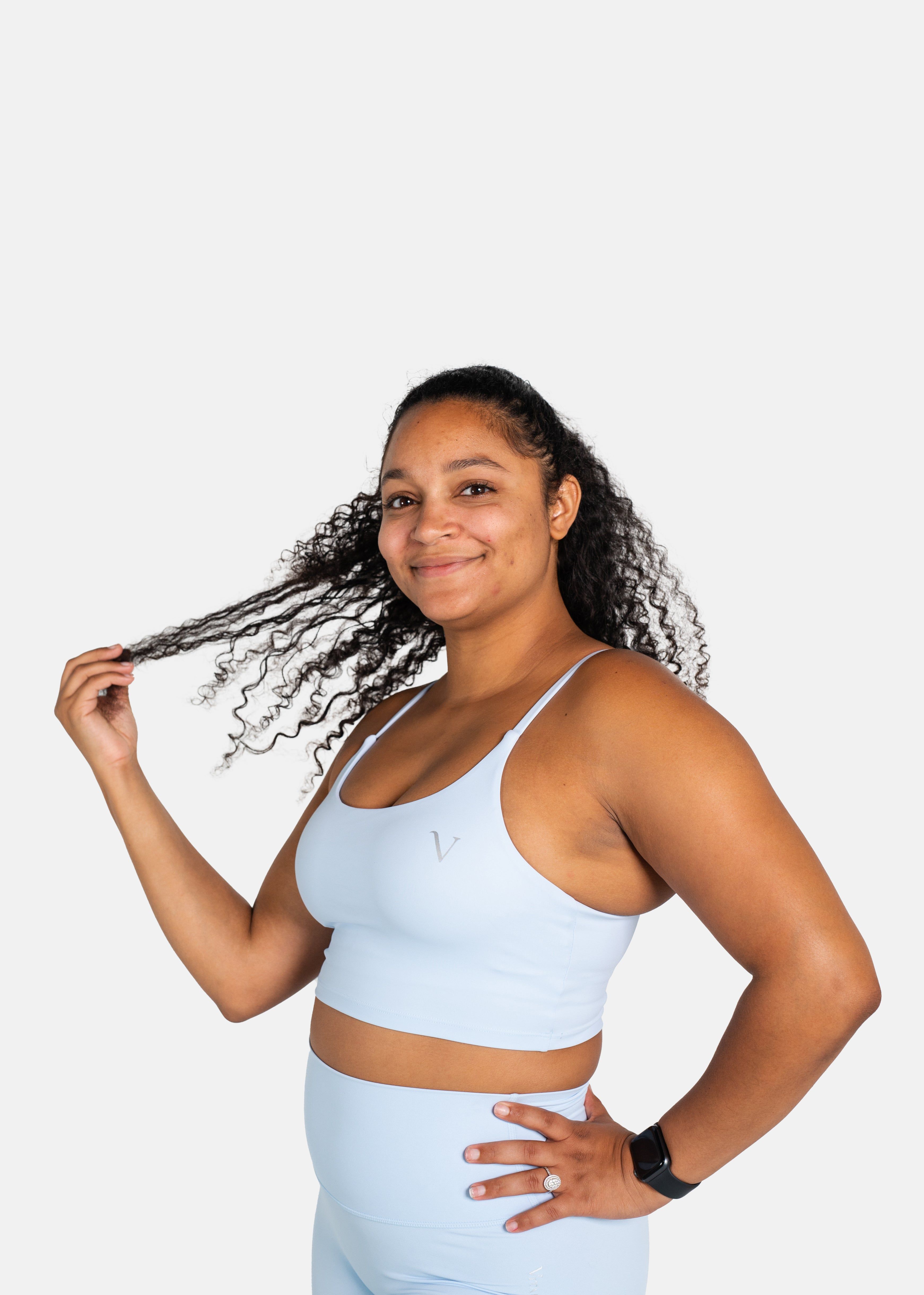 SculptLux Sport Tank Top Ice Blue sold by Vitae Apparel product image thumbnail 3