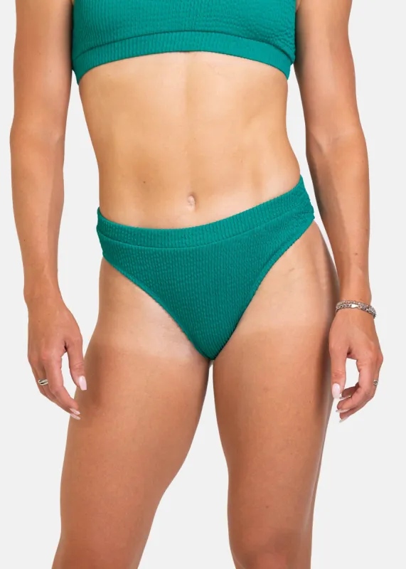 Coast Emerald Bikini Bottom sold by Vitae Apparel