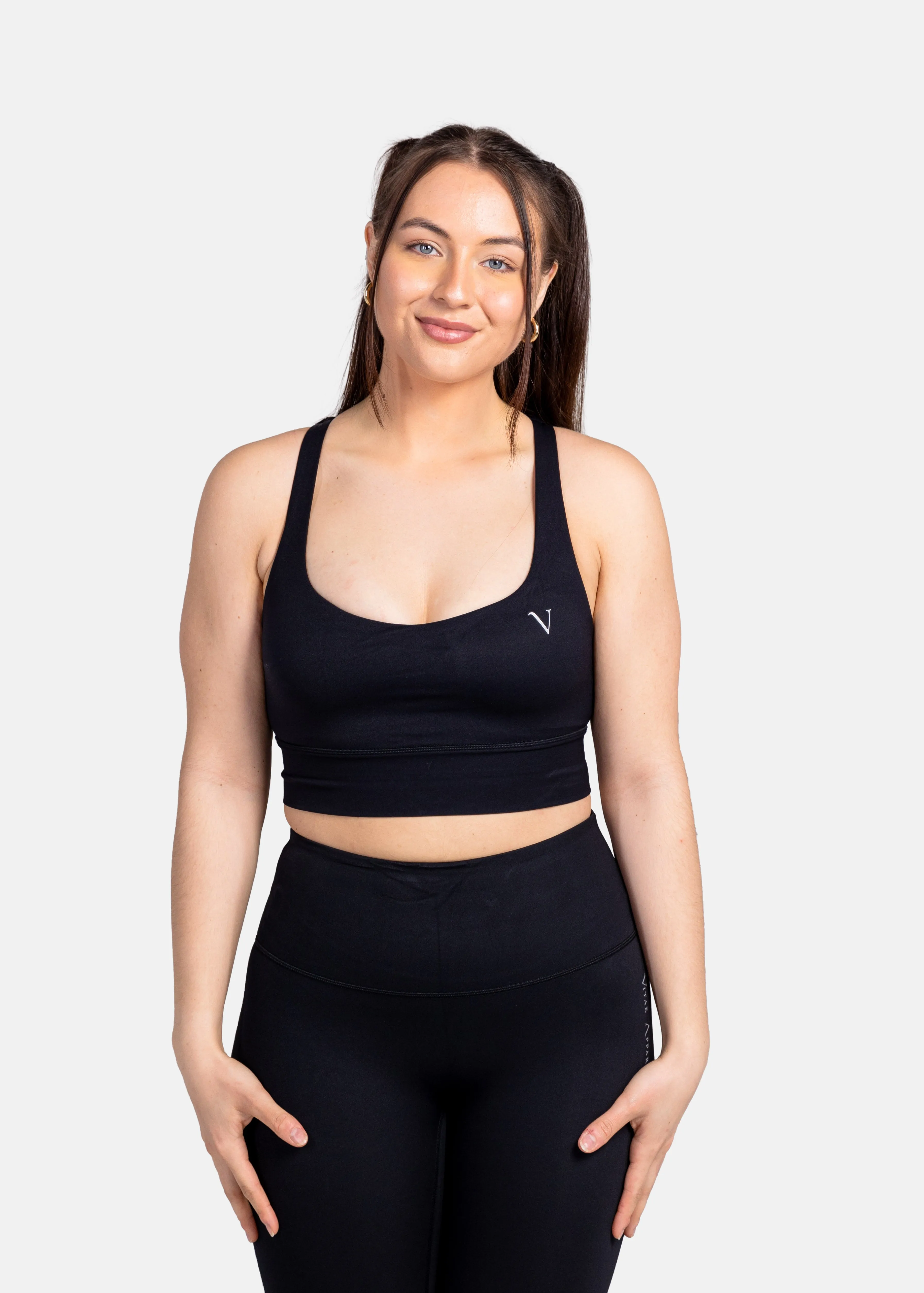 Ultra Flex Sports Bra Black sold by Vitae Apparel product image thumbnail 5