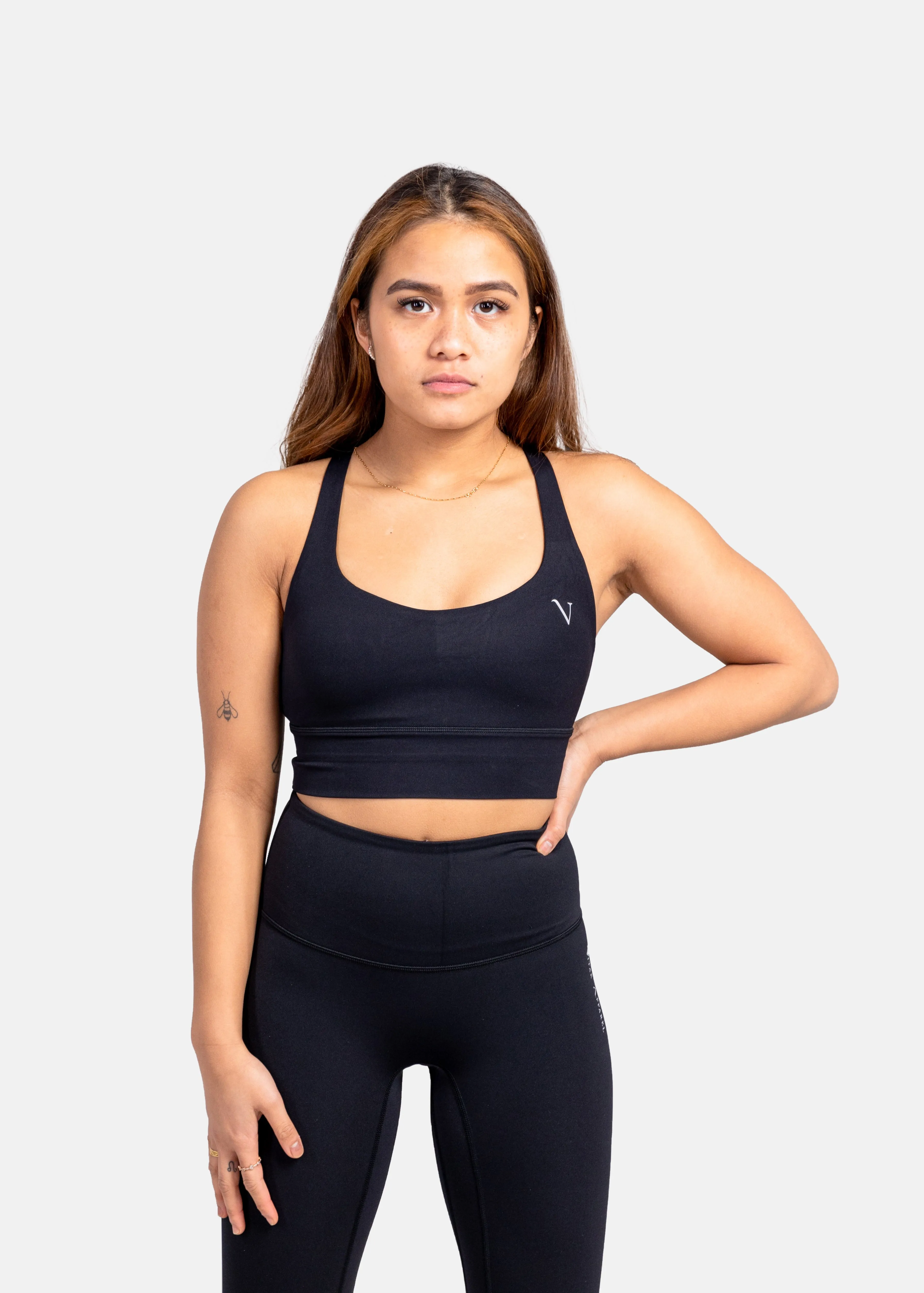 Ultra Flex Sports Bra Black sold by Vitae Apparel