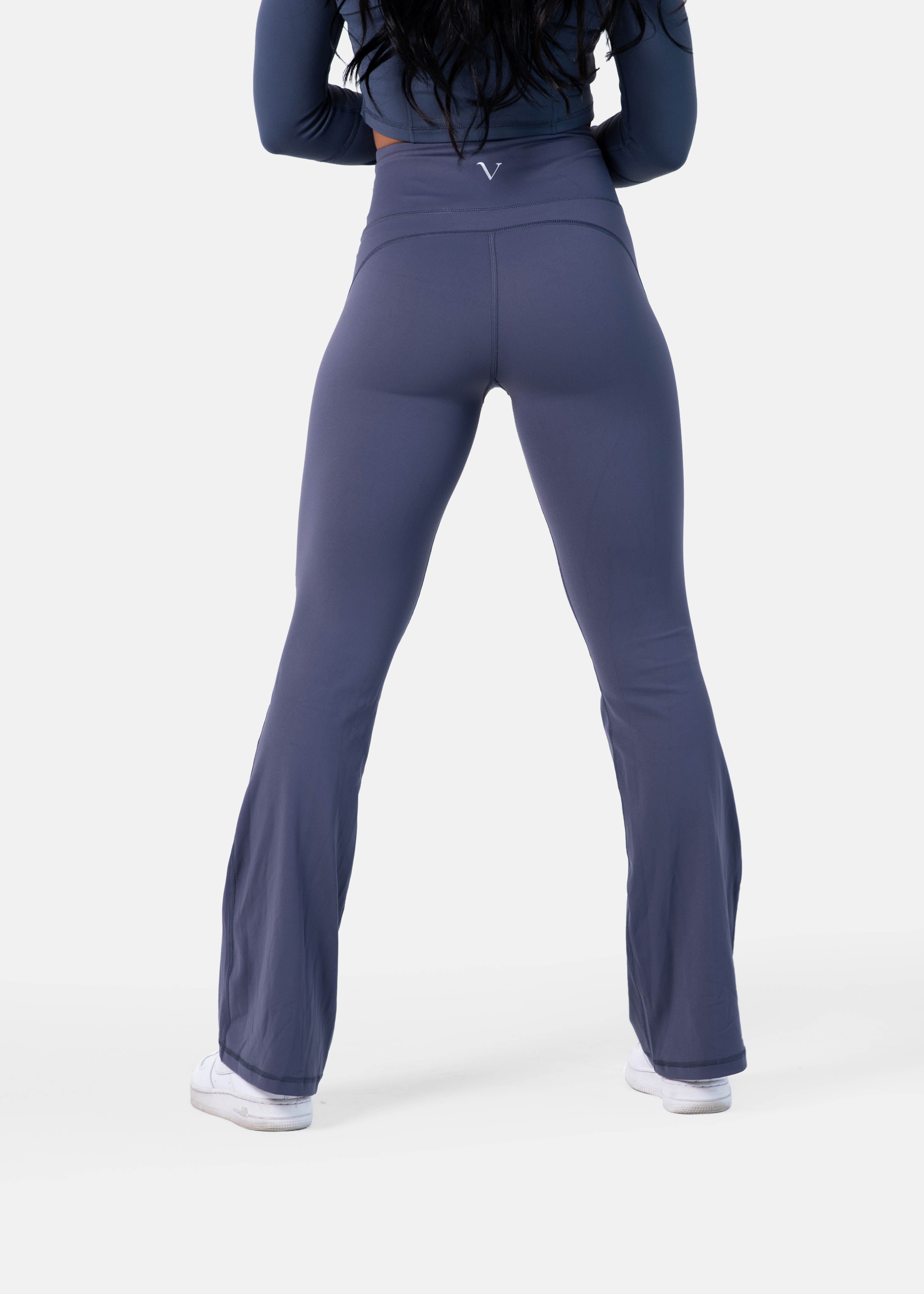 Ultra Shape Flare Leggings Stone Blue sold by Vitae Apparel product image thumbnail 3
