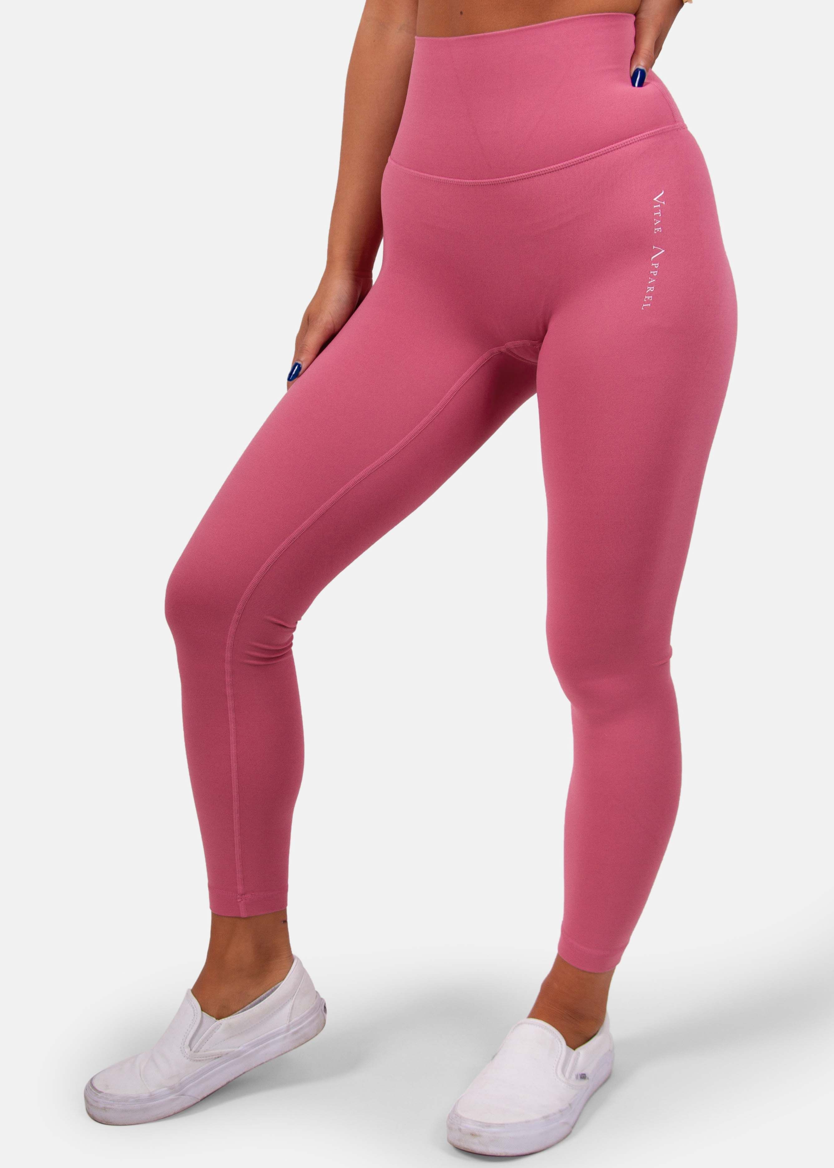 Ultra Flex Seamless Leggings Watermelon Pink sold by Vitae Apparel product image thumbnail 5