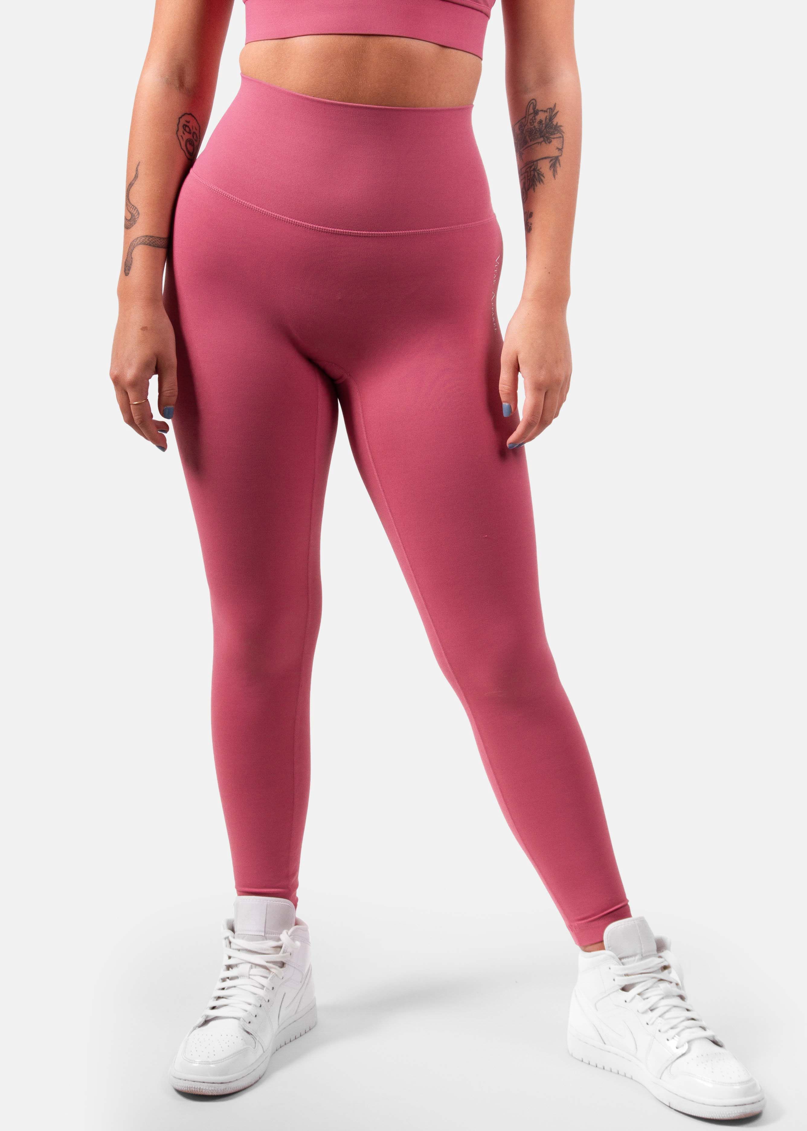 Ultra Flex Seamless Leggings Watermelon Pink sold by Vitae Apparel product image thumbnail 4