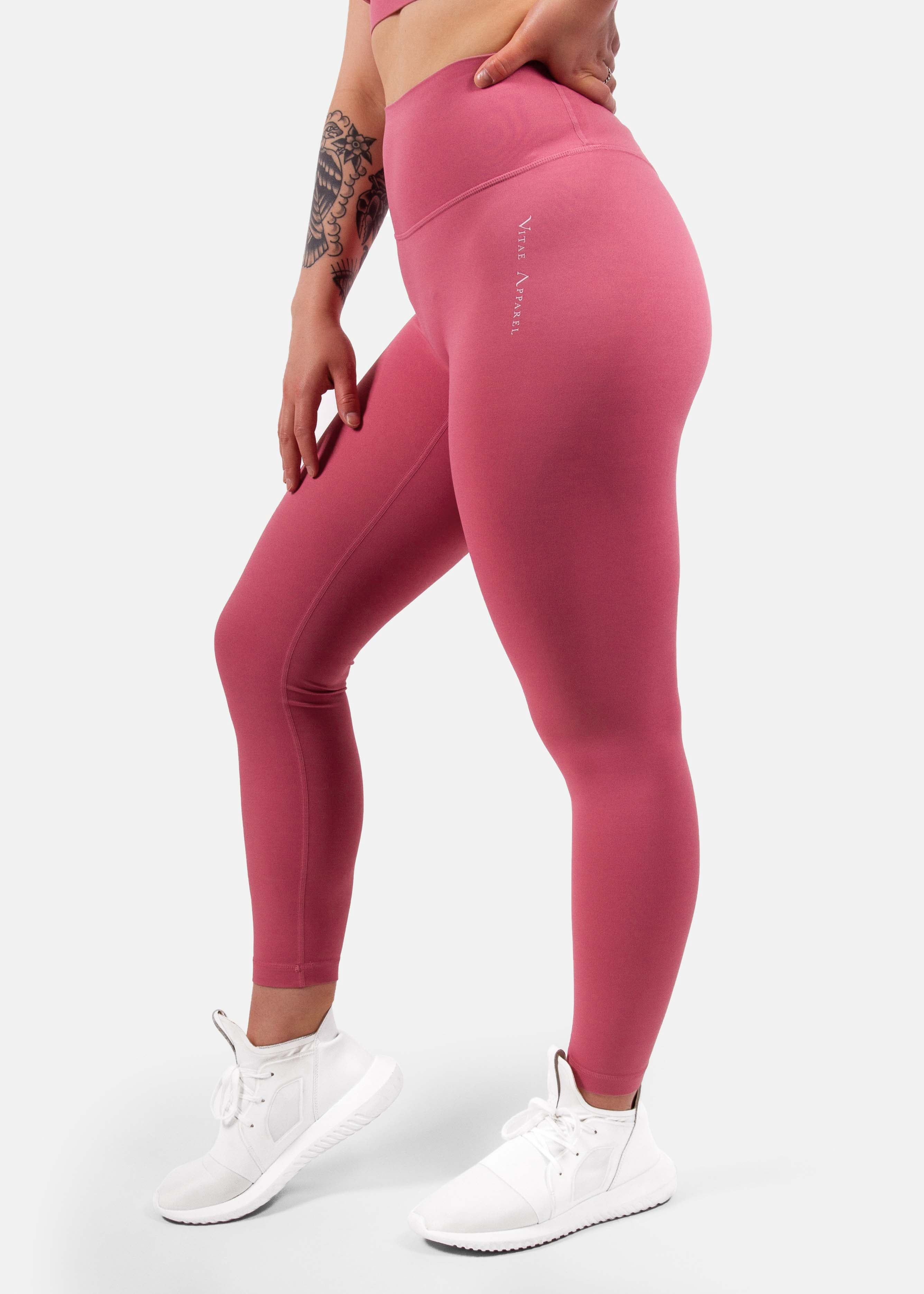 Ultra Flex Seamless Leggings Watermelon Pink sold by Vitae Apparel product image thumbnail 10
