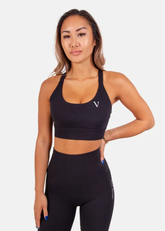Ultra Support Sports Bra Black sold by Vitae Apparel