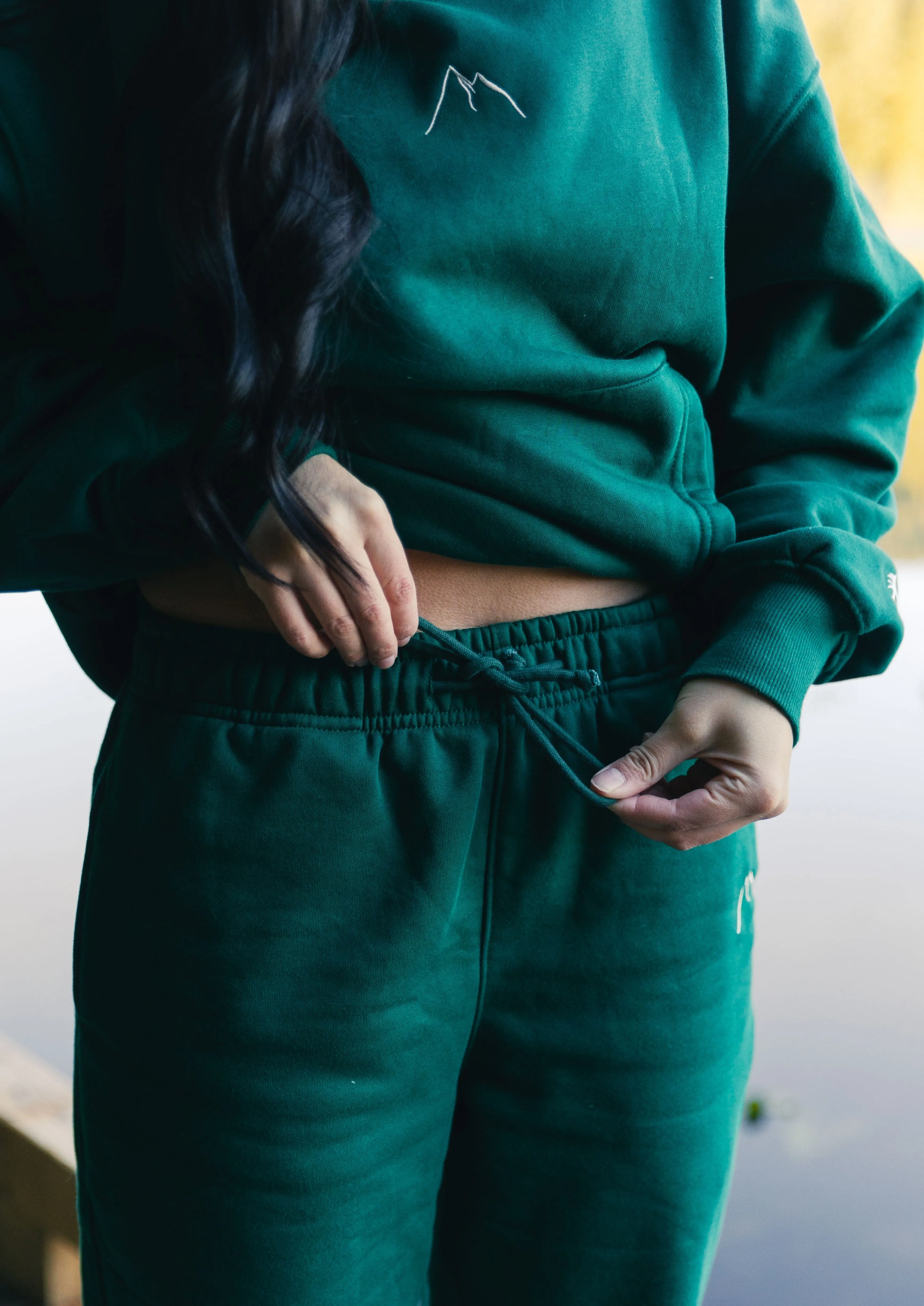 Golden Ears Sweatpants Dark Forest Green sold by Vitae Apparel product image thumbnail 2
