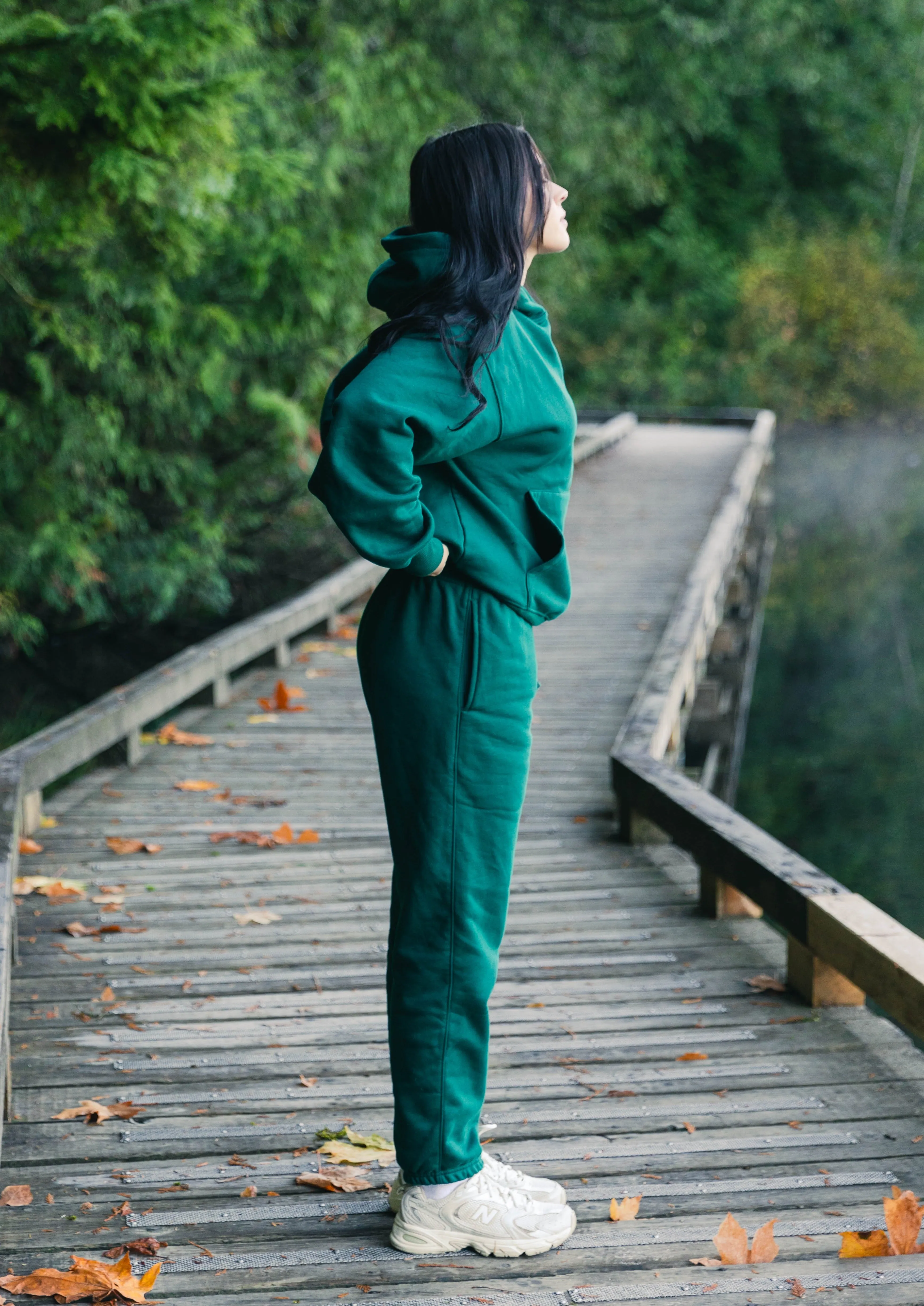 Golden Ears Sweatpants Dark Forest Green sold by Vitae Apparel product image thumbnail 5