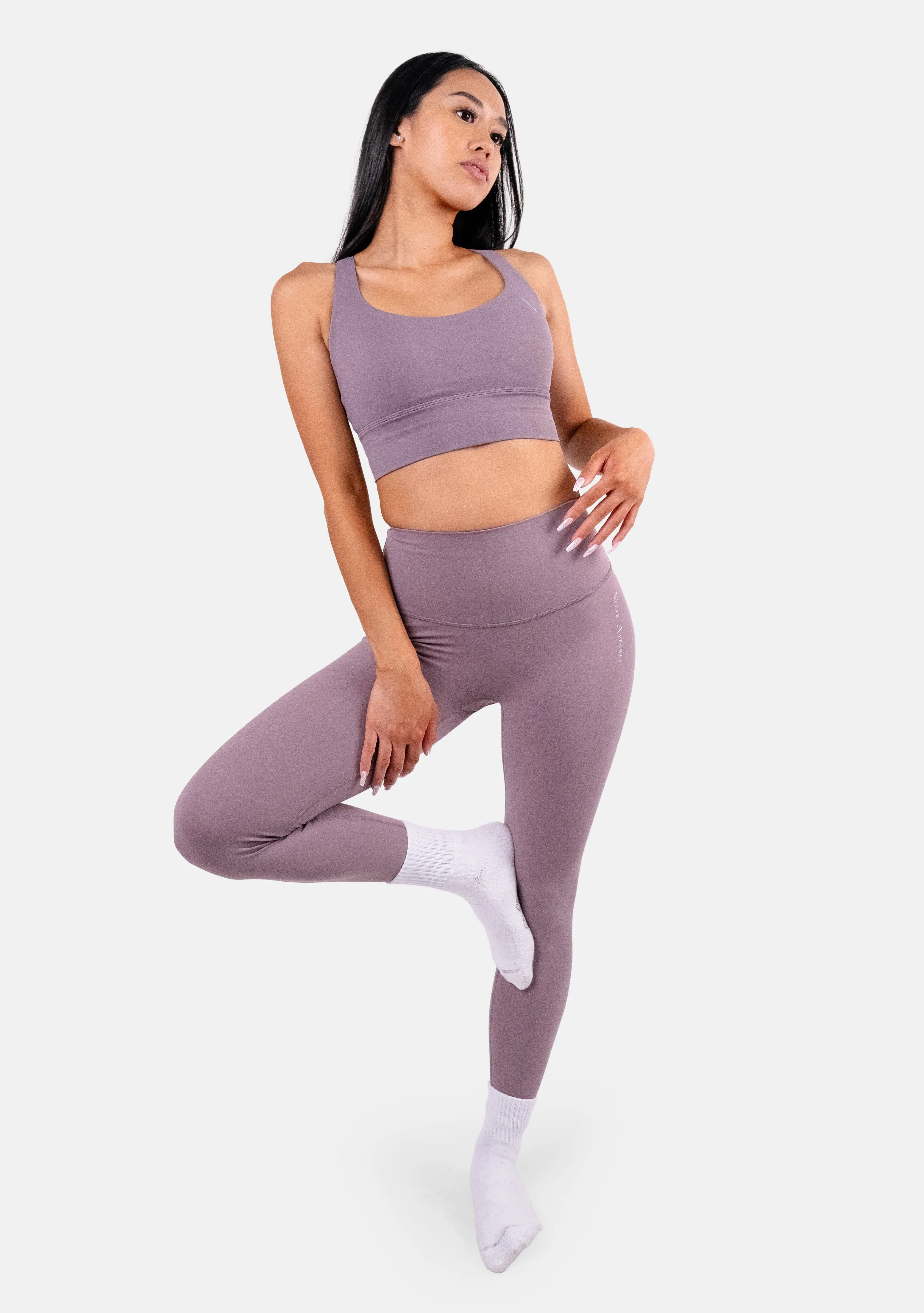 Ultra Flex Sports Bra Light Mauve sold by Vitae Apparel product image thumbnail 3
