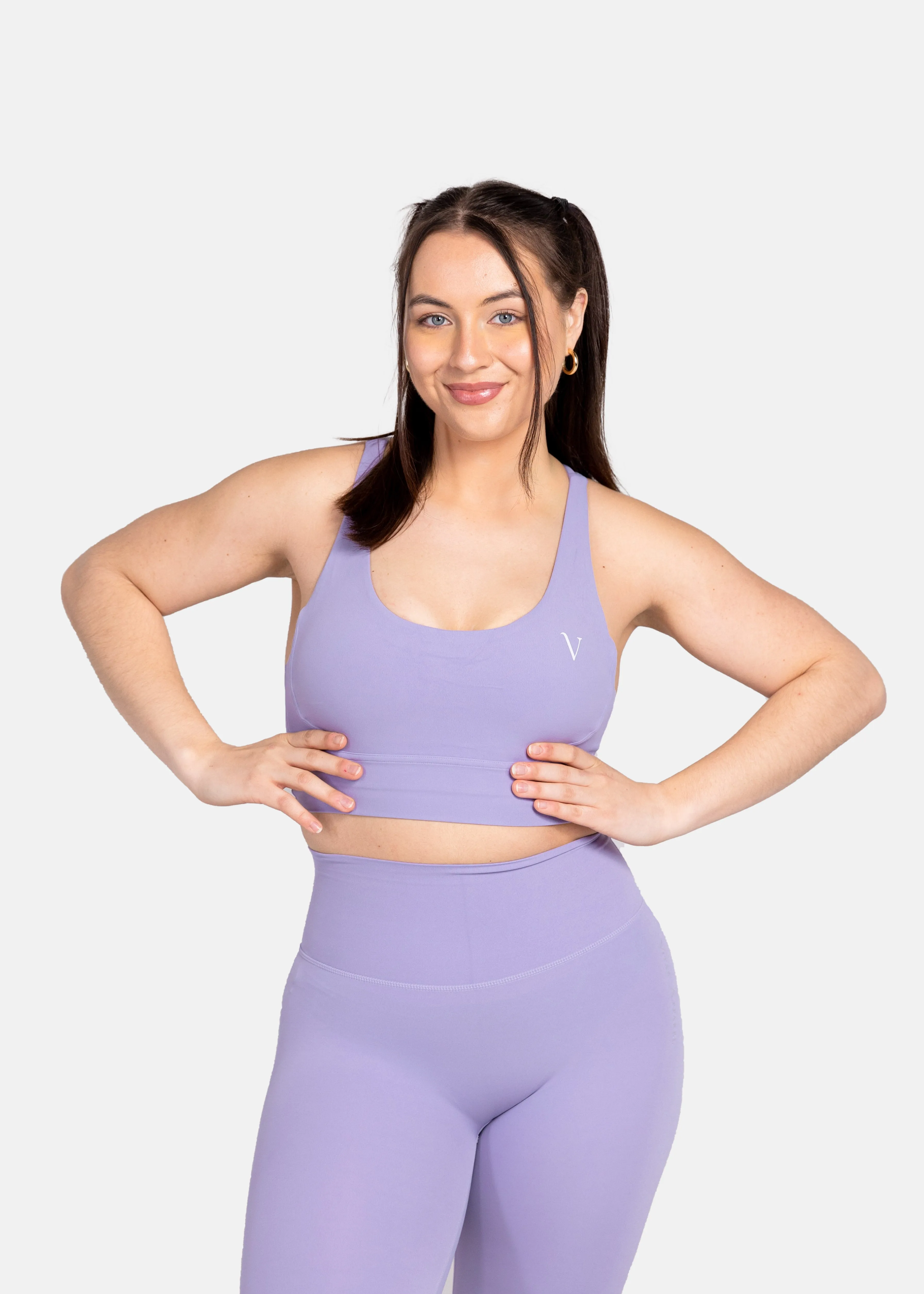 Ultra Lite Sports Bra Pastel Purple sold by Vitae Apparel