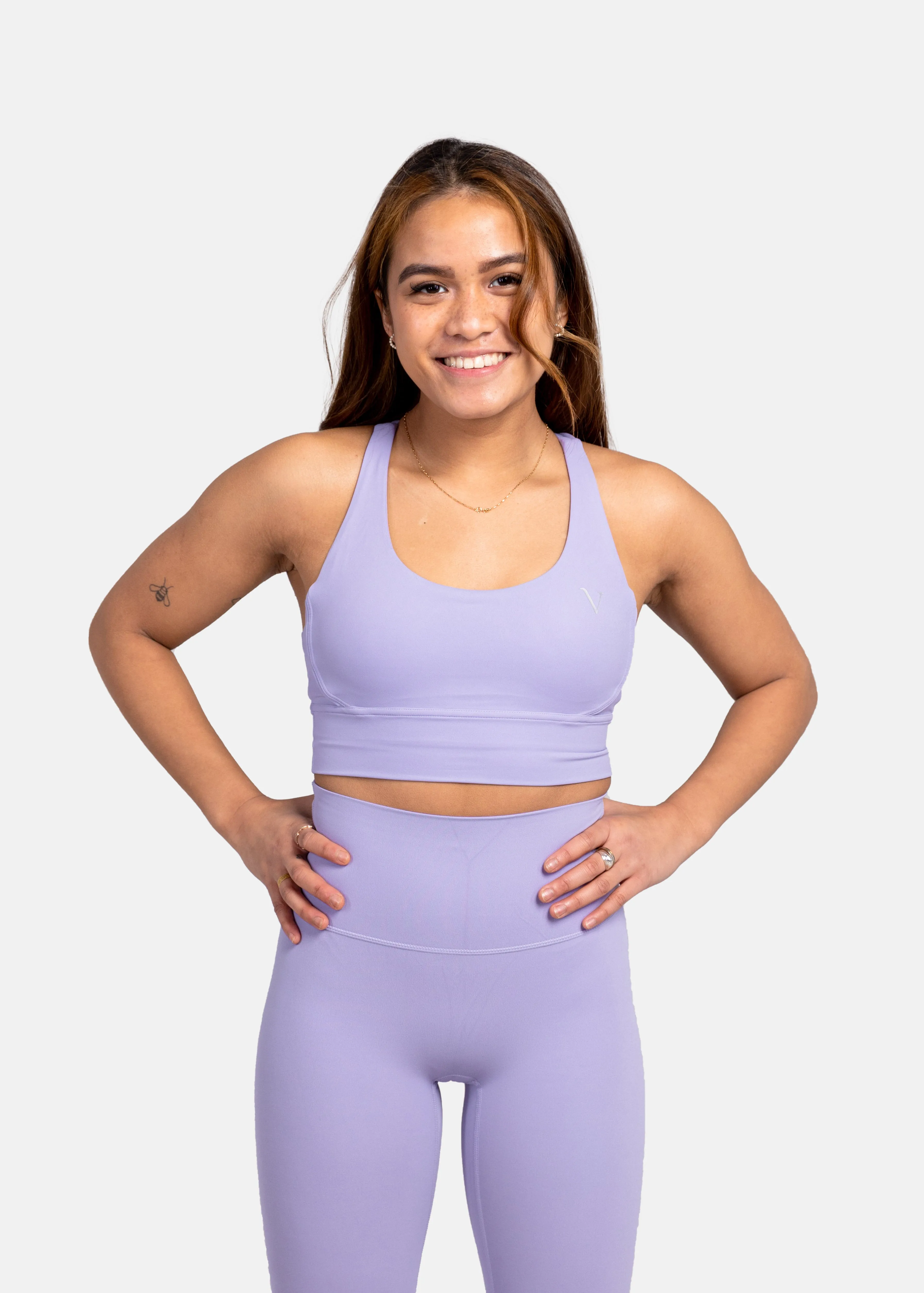 Ultra Lite Sports Bra Pastel Purple sold by Vitae Apparel product image thumbnail 5