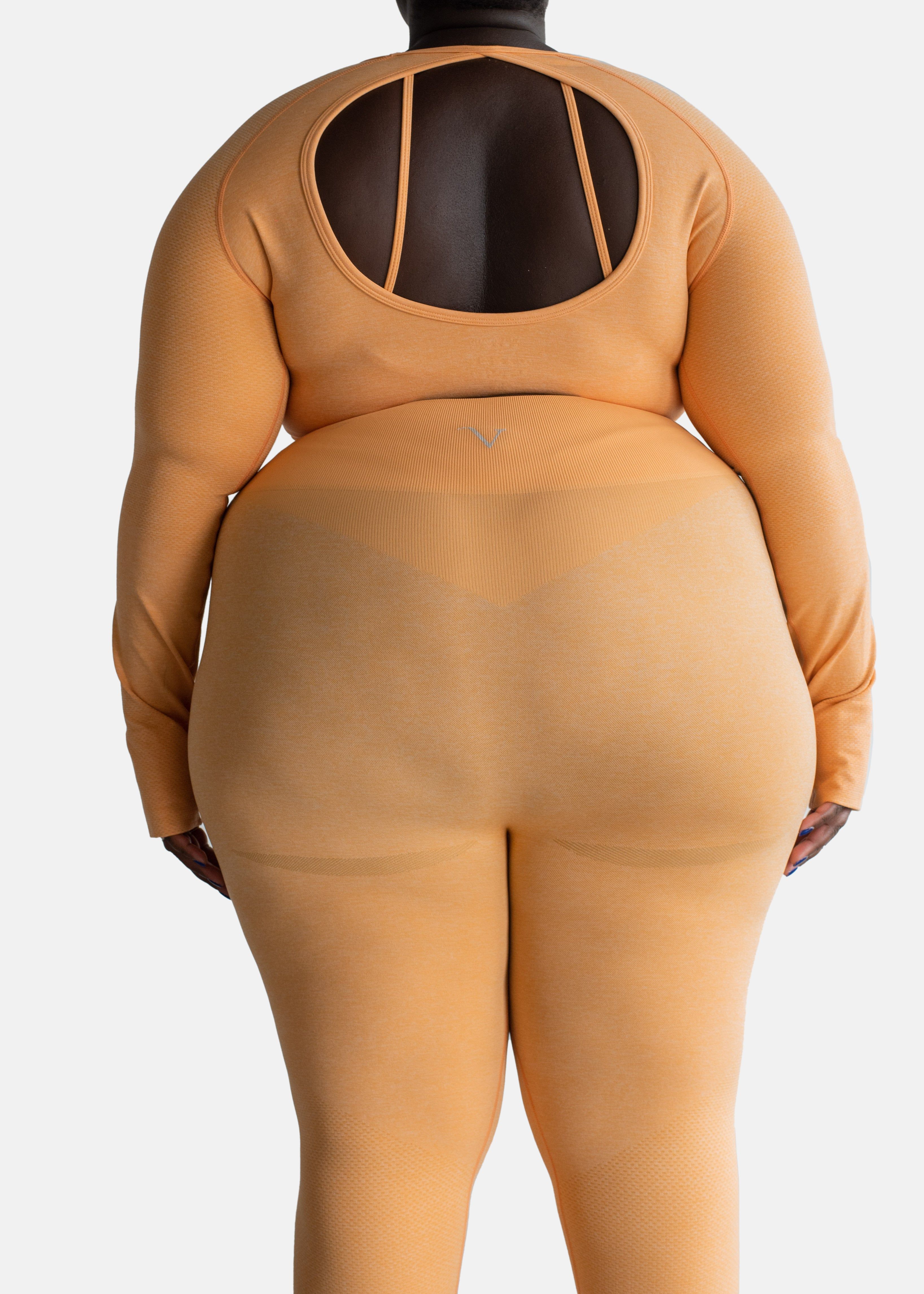 Power Move Seamless Leggings Tangerine Orange sold by Vitae Apparel product image thumbnail 20