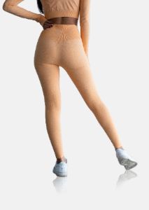 Power Move Seamless Leggings Tangerine Orange sold by Vitae Apparel