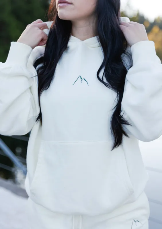 Cheam Oversized Hoodie Cream White sold by Vitae Apparel