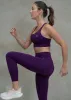 Hyper Flex Seamless Leggings Dark Violet sold by Vitae Apparel
