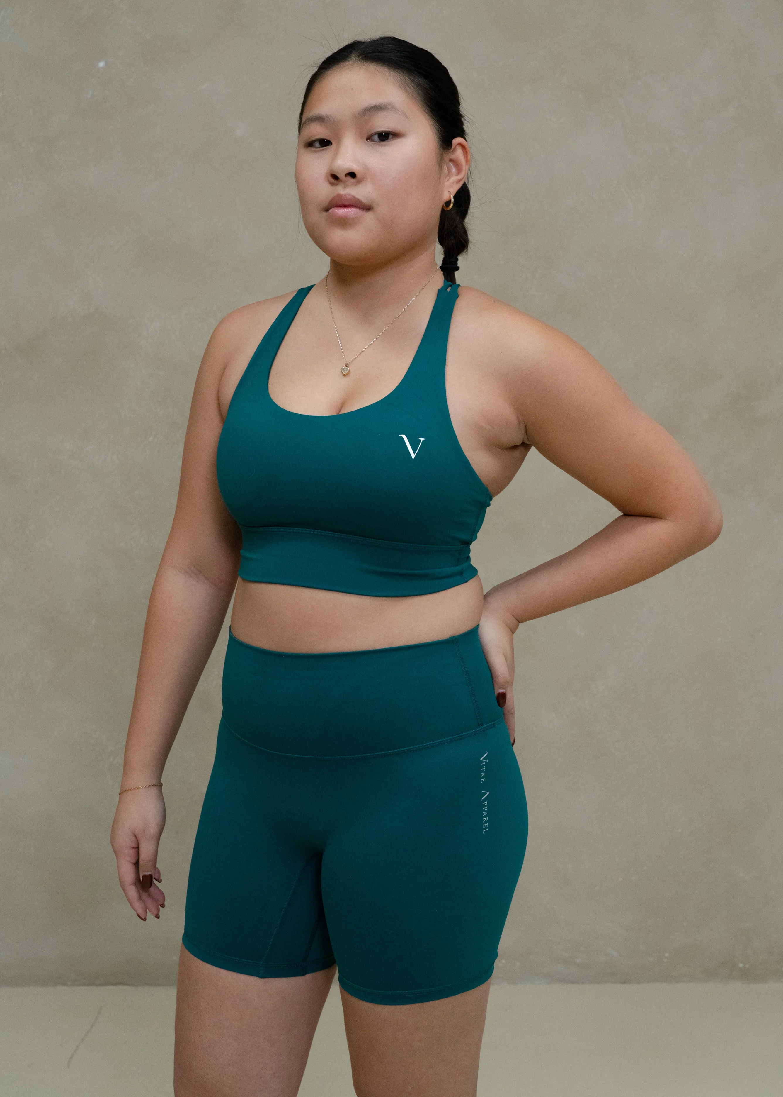 Hyper Cycling Seamless Shorts Jade Green sold by Vitae Apparel product image thumbnail 3