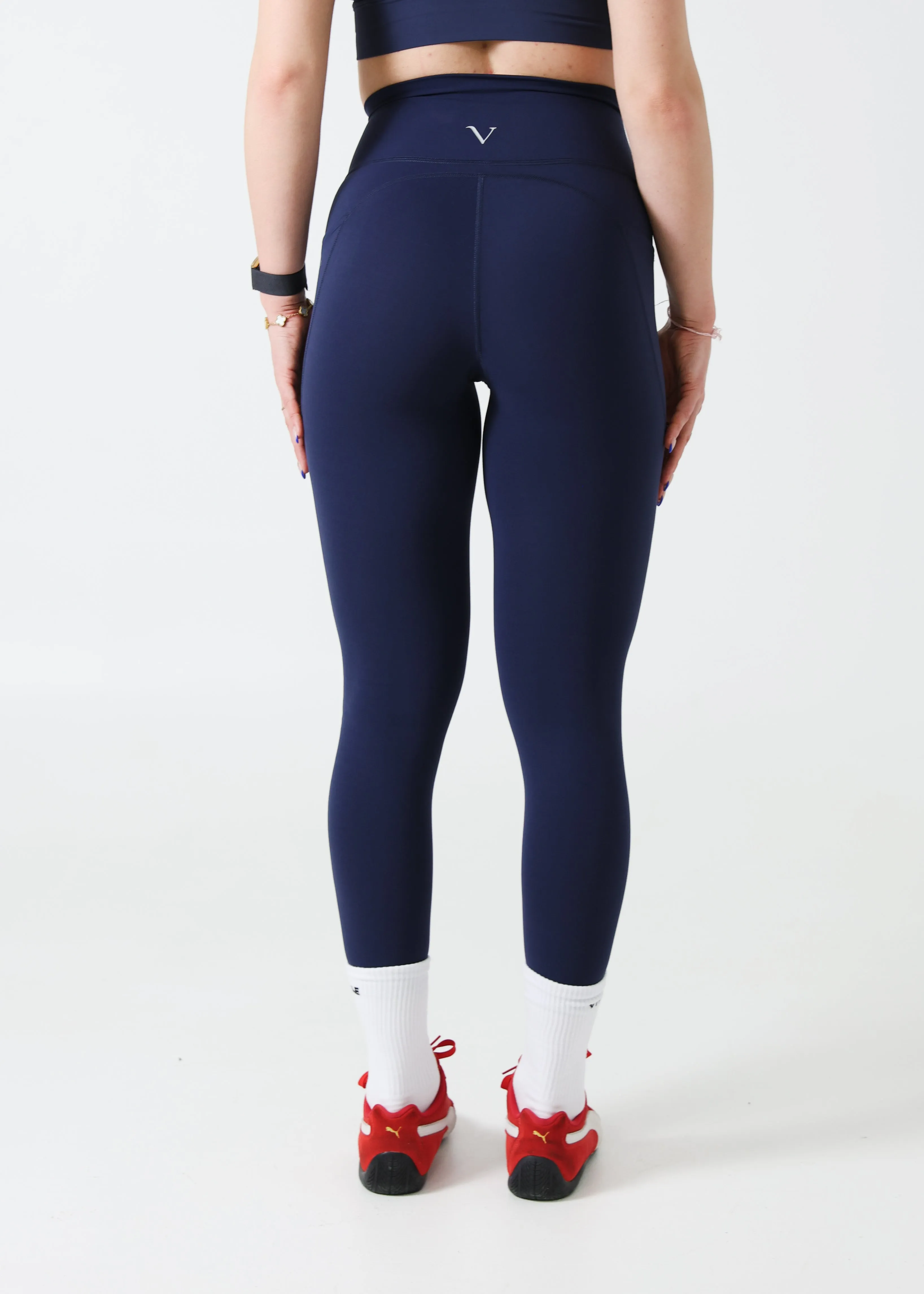 Ultra Pocket Leggings Dark Denim Blue sold by Vitae Apparel product image thumbnail 5