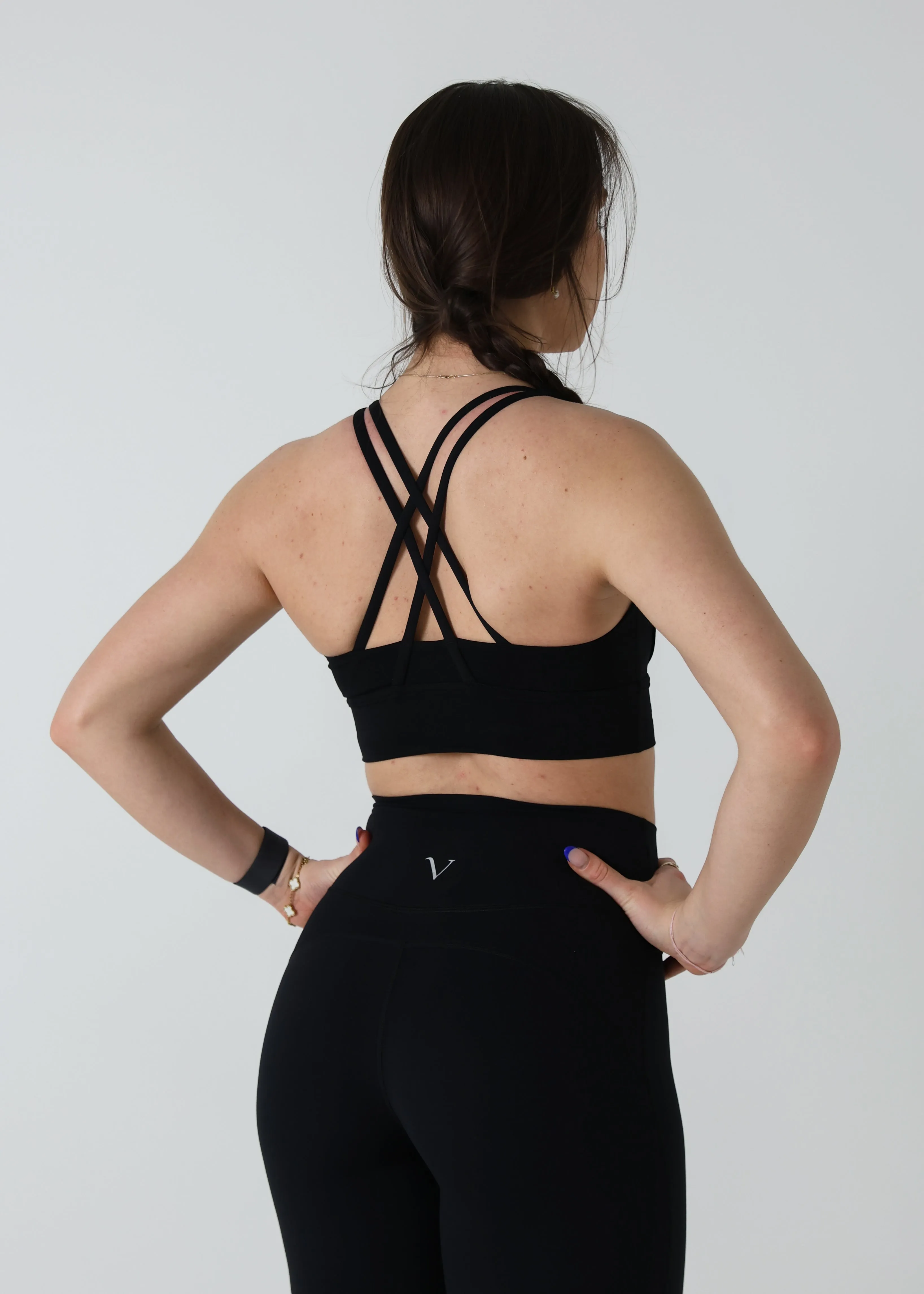 Ultra Lite Sports Bra Black sold by Vitae Apparel product image thumbnail 3