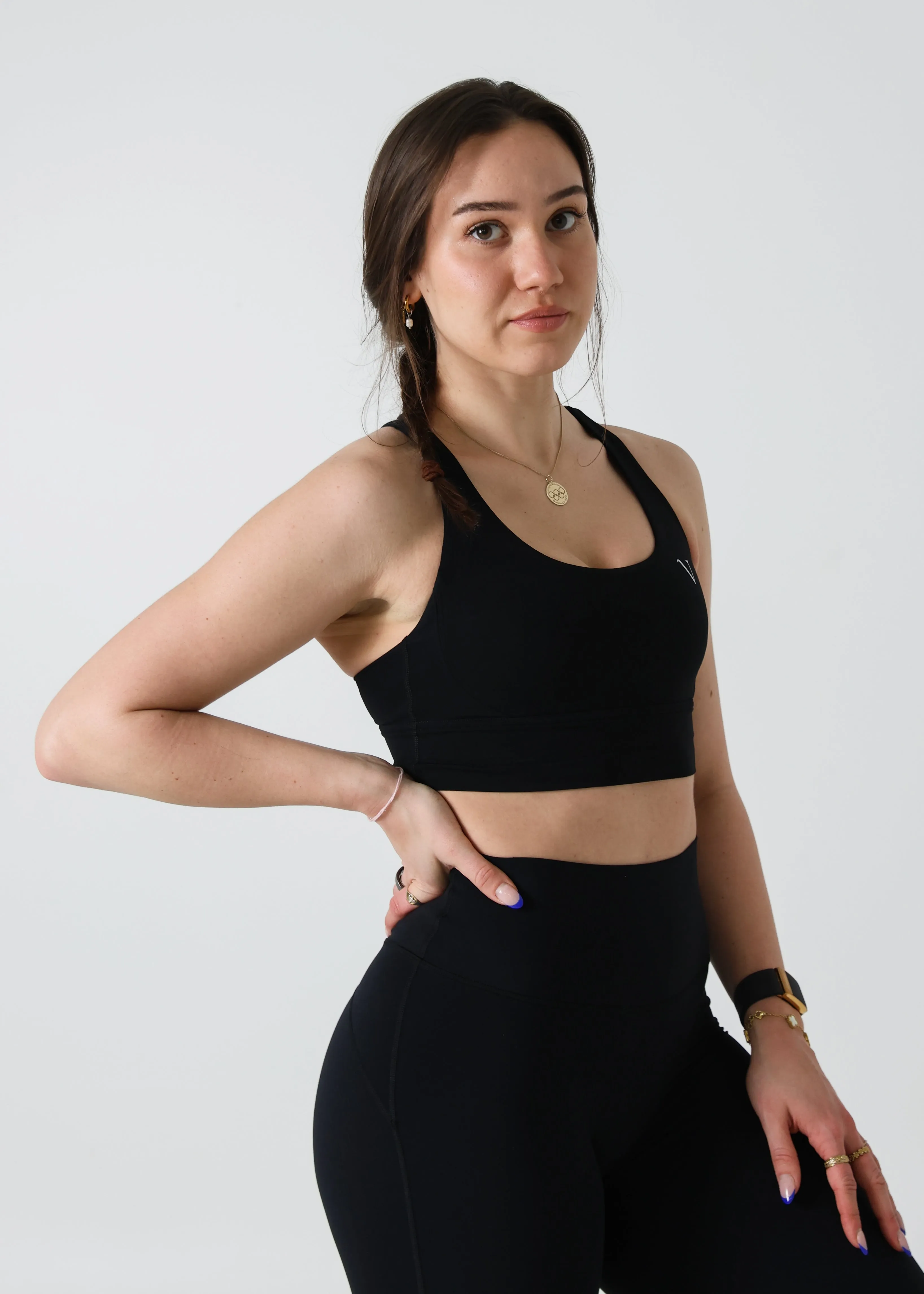 Ultra Lite Sports Bra Black sold by Vitae Apparel product image thumbnail 2
