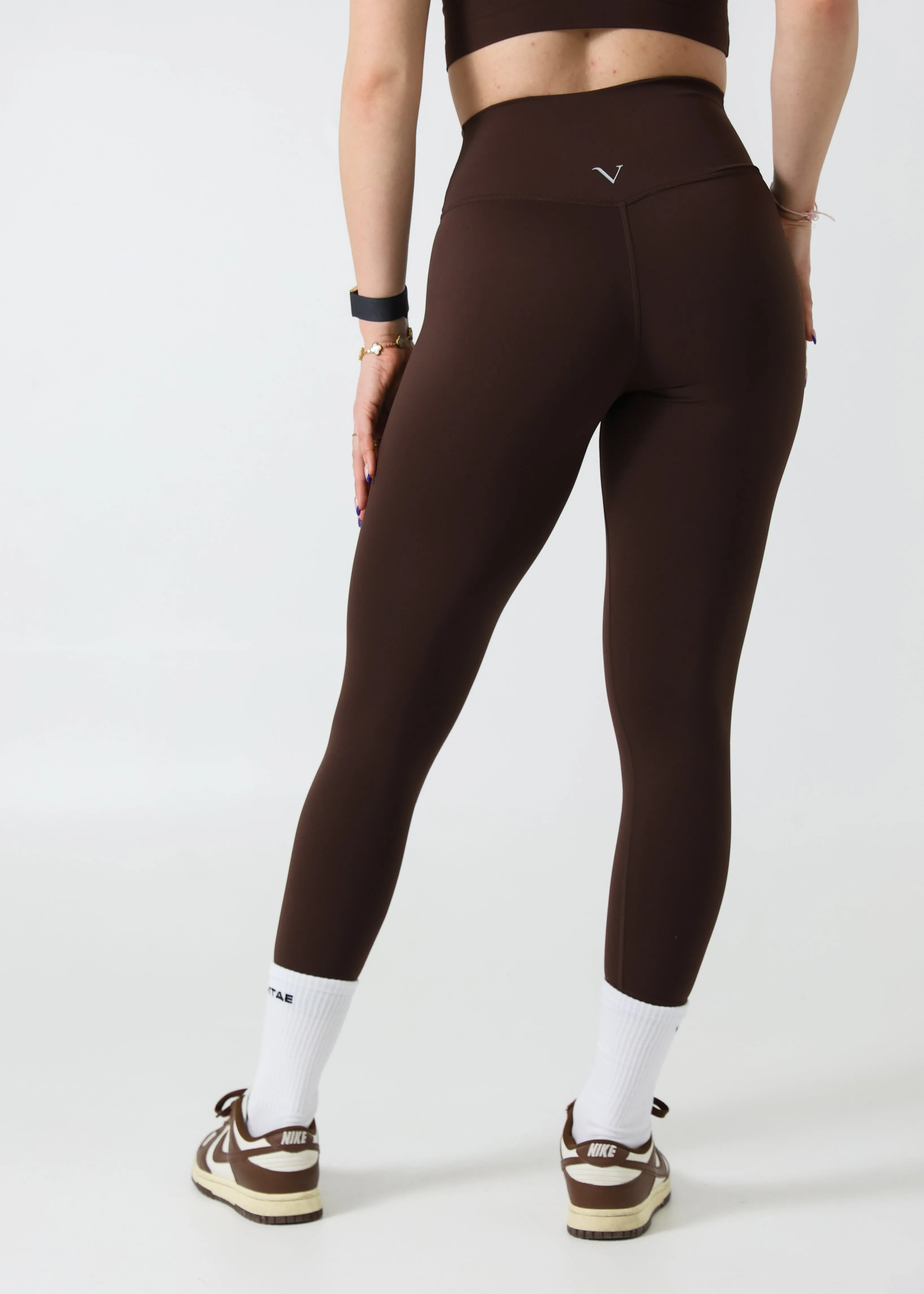 Ultra Flex Seamless Leggings Dark Brown sold by Vitae Apparel product image thumbnail 3