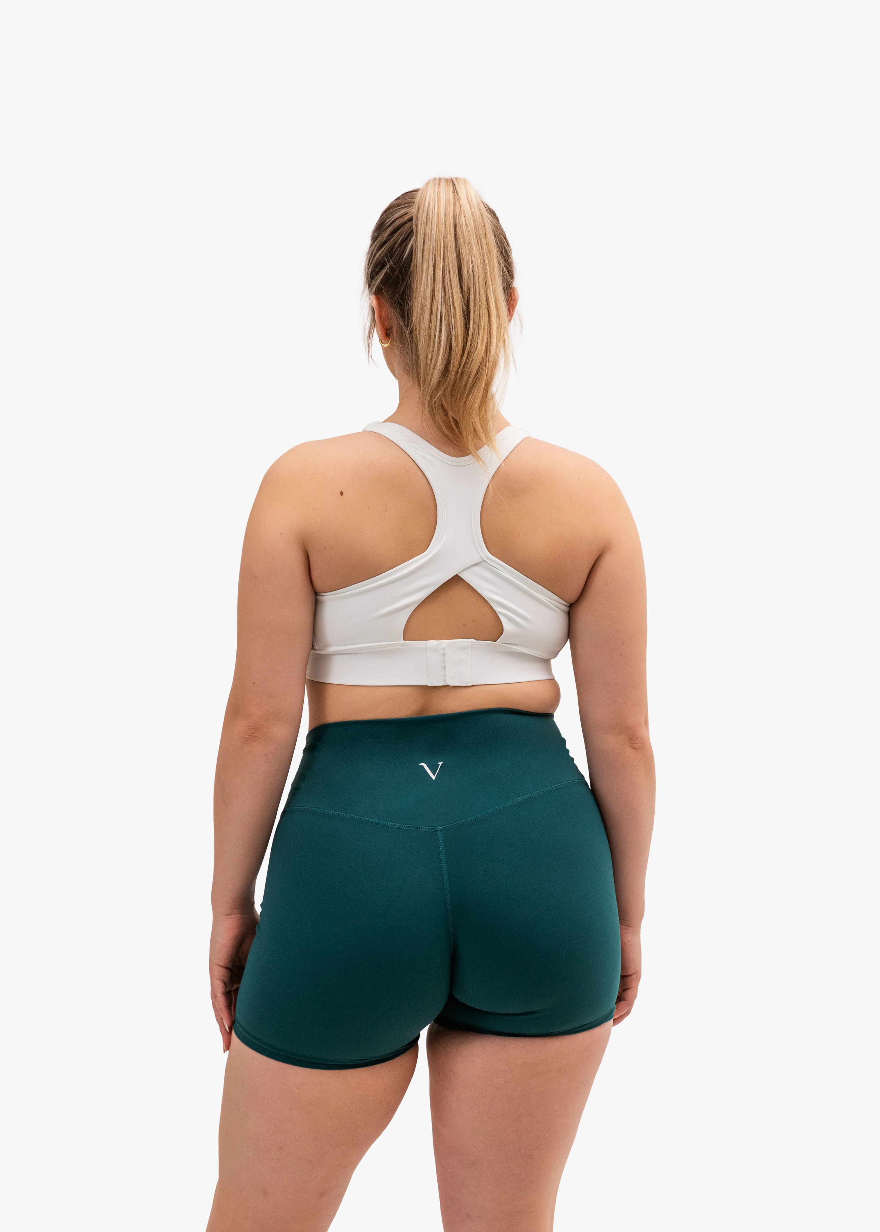 Ultra Jump Sports Bra White sold by Vitae Apparel product image thumbnail 3