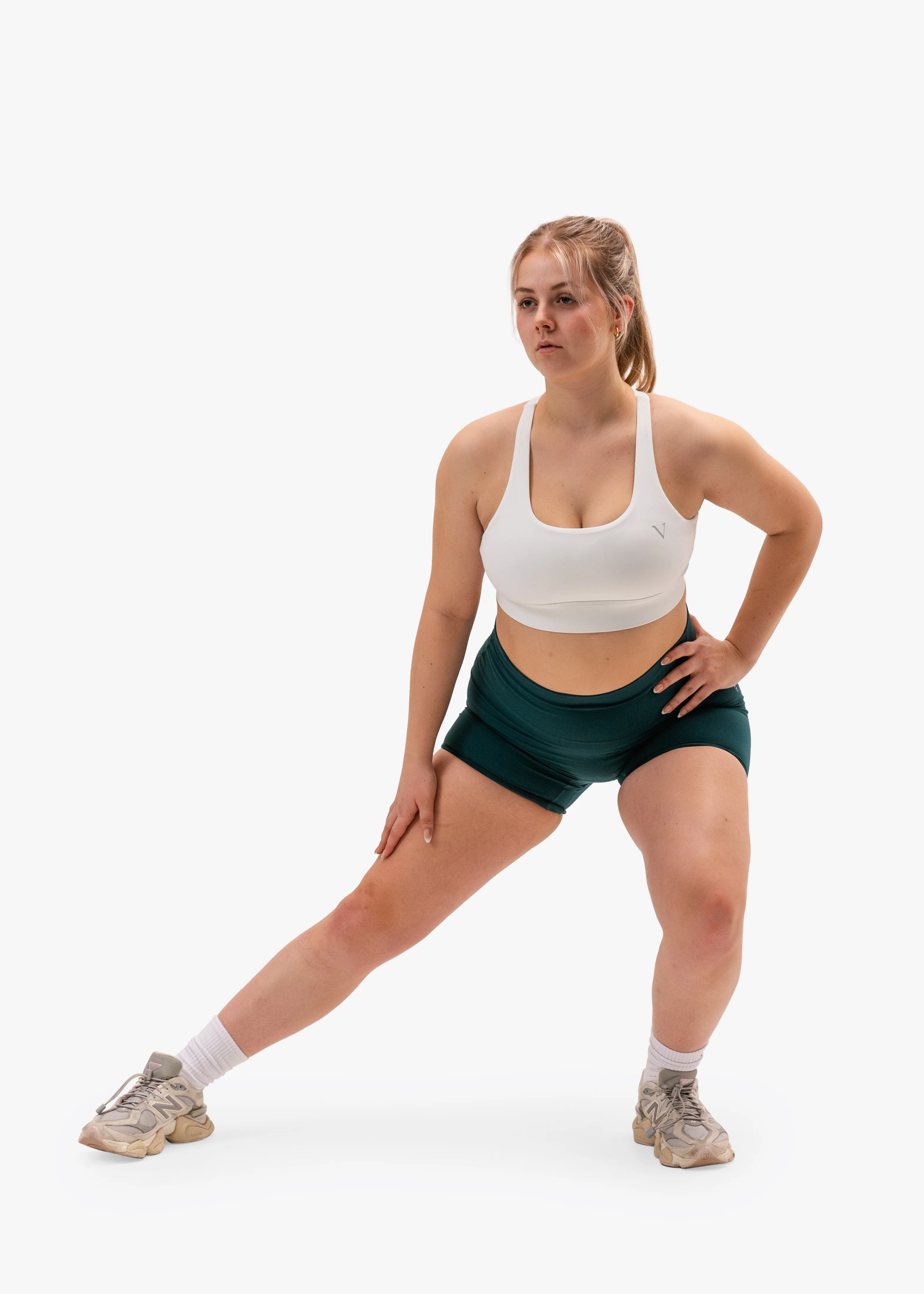 Ultra Jump Sports Bra White sold by Vitae Apparel product image thumbnail 4