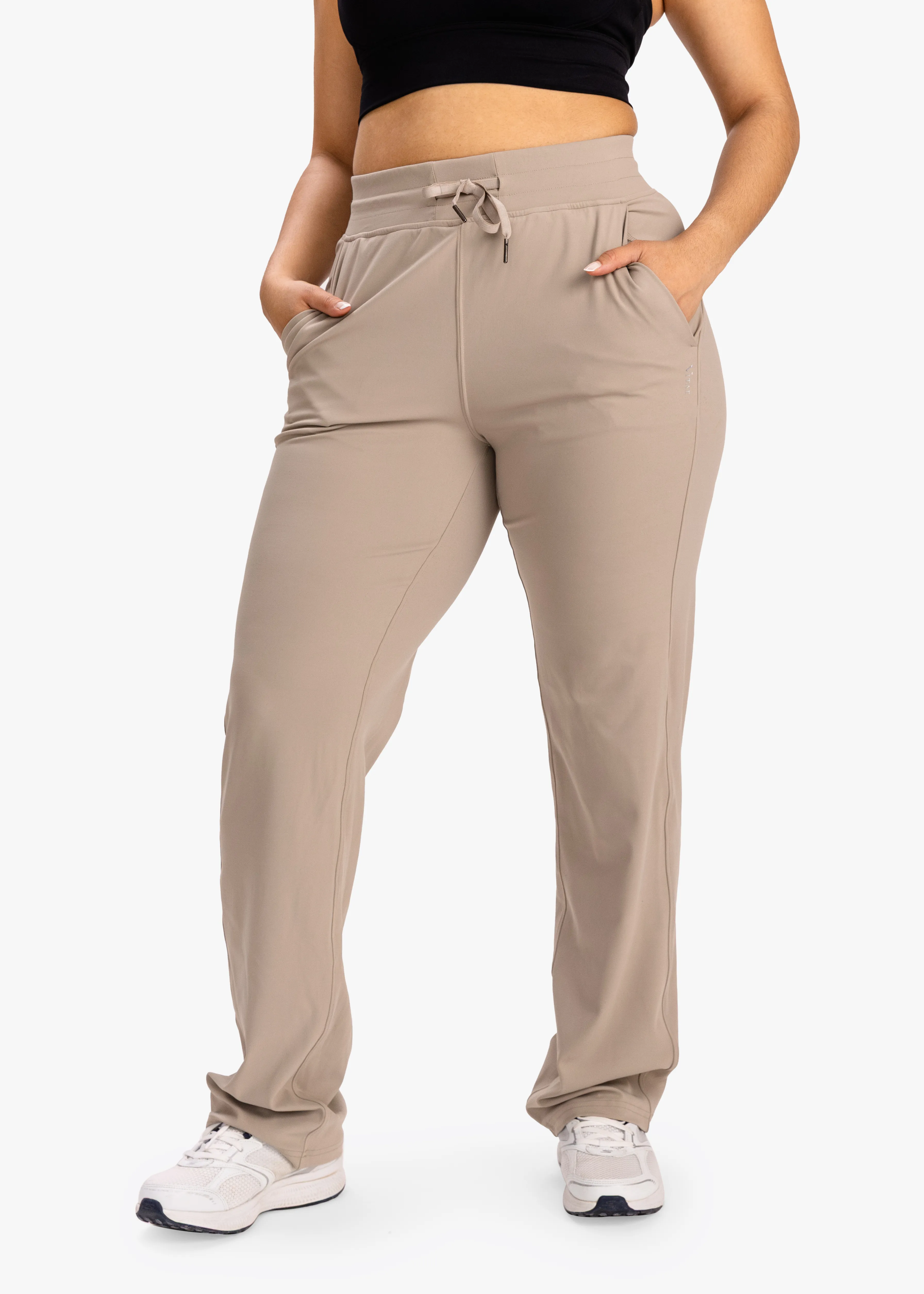 Warm Up Straight Legged Pant Chai Latte sold by Vitae Apparel