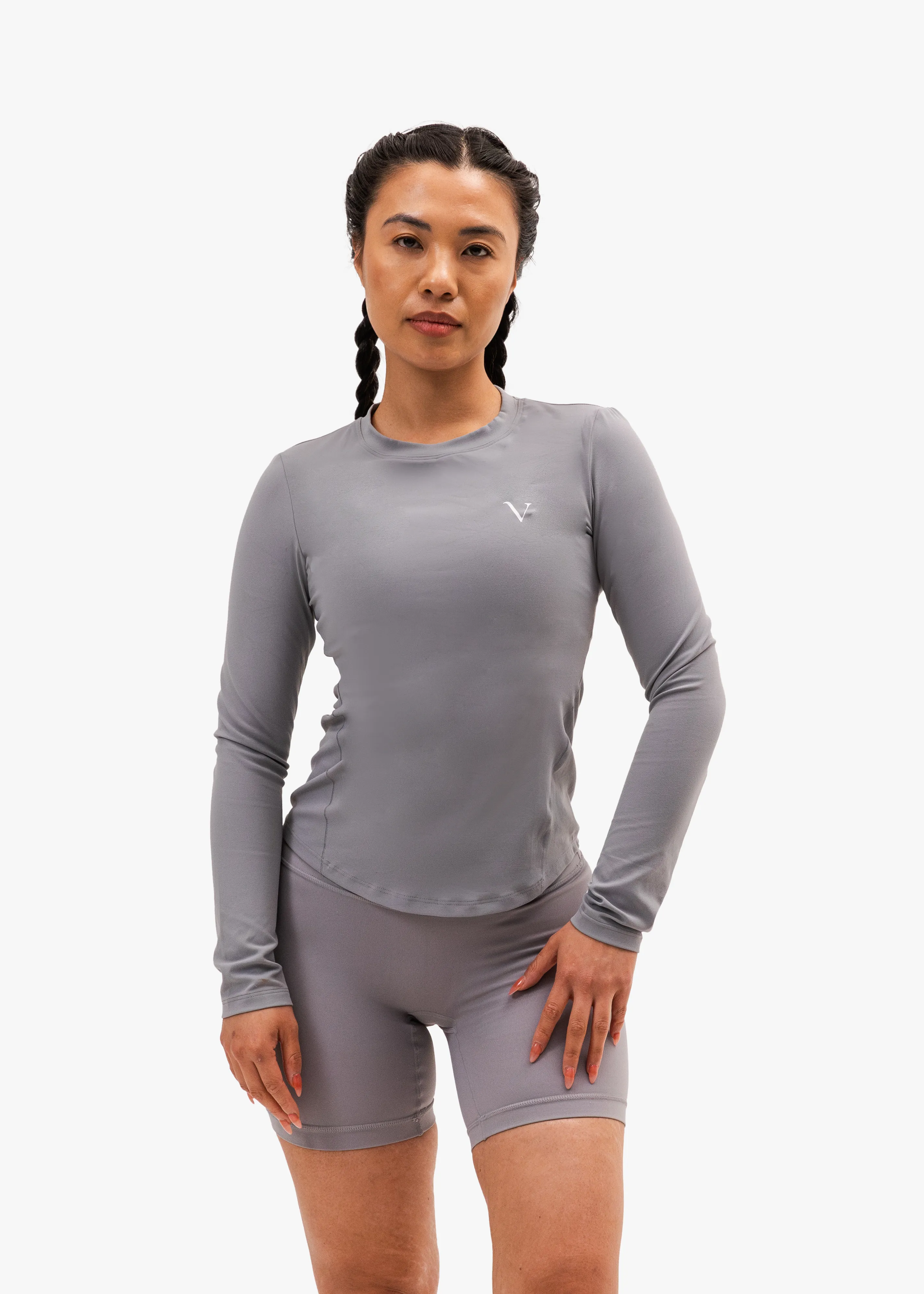 Hyper Base Long Sleeve Rhino Grey sold by Vitae Apparel