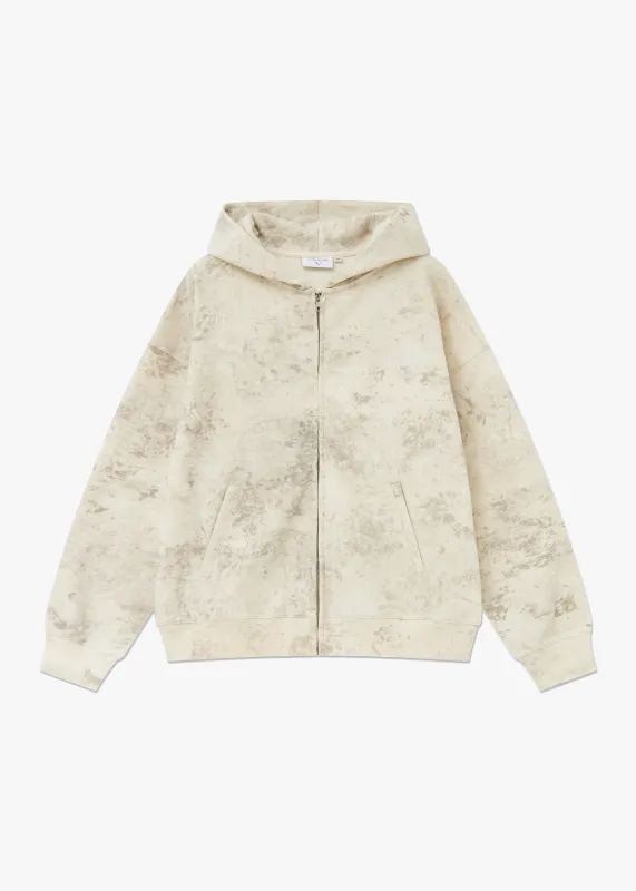 Motion Full Zip Hoodie Dune Wash sold by Vitae Apparel