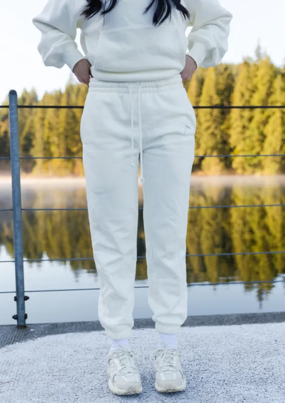 Golden Ears Sweatpants Cream White sold by Vitae Apparel