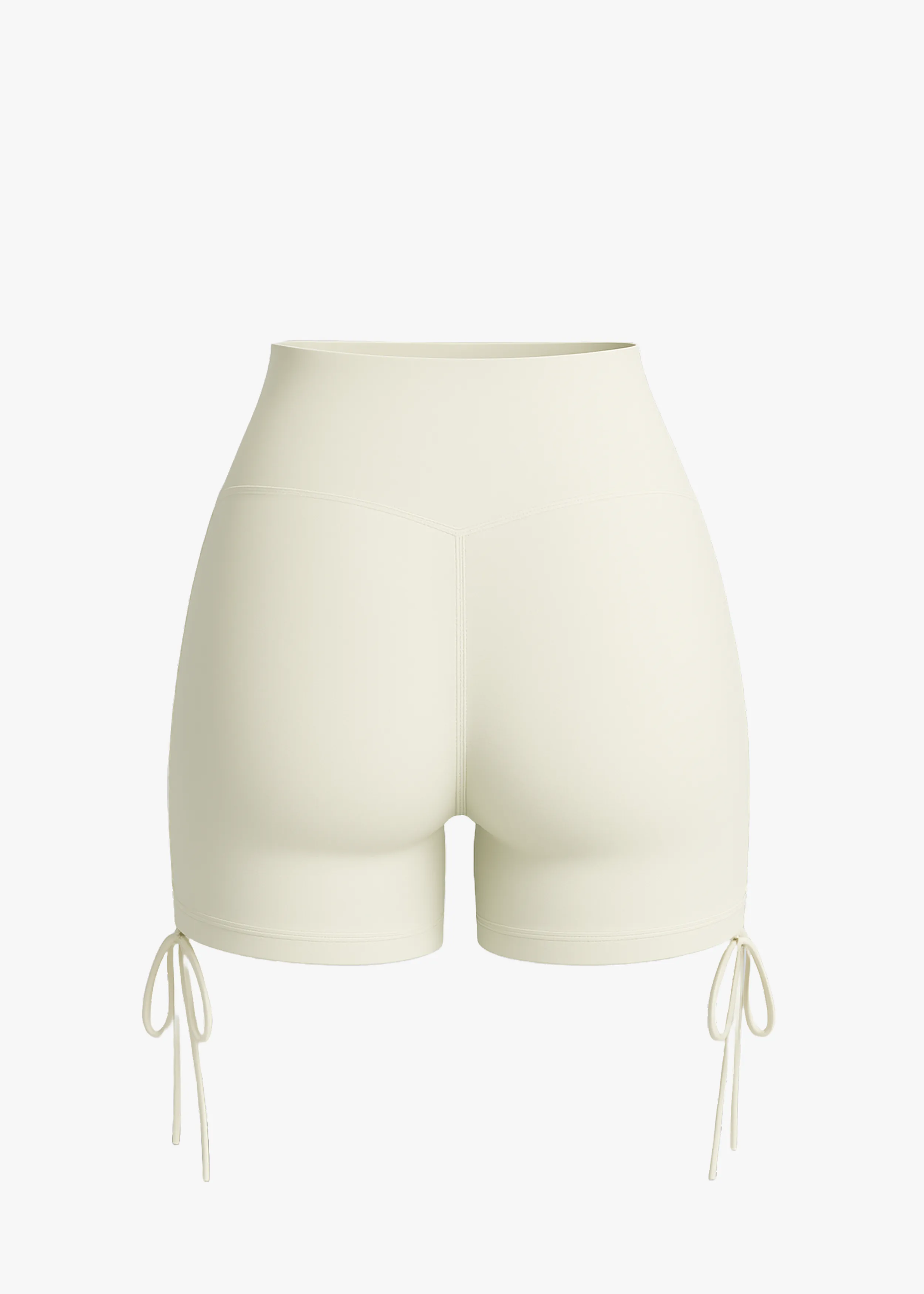 Hyper Sculpt Seamless Shorts Oat White sold by Vitae Apparel product image thumbnail 2