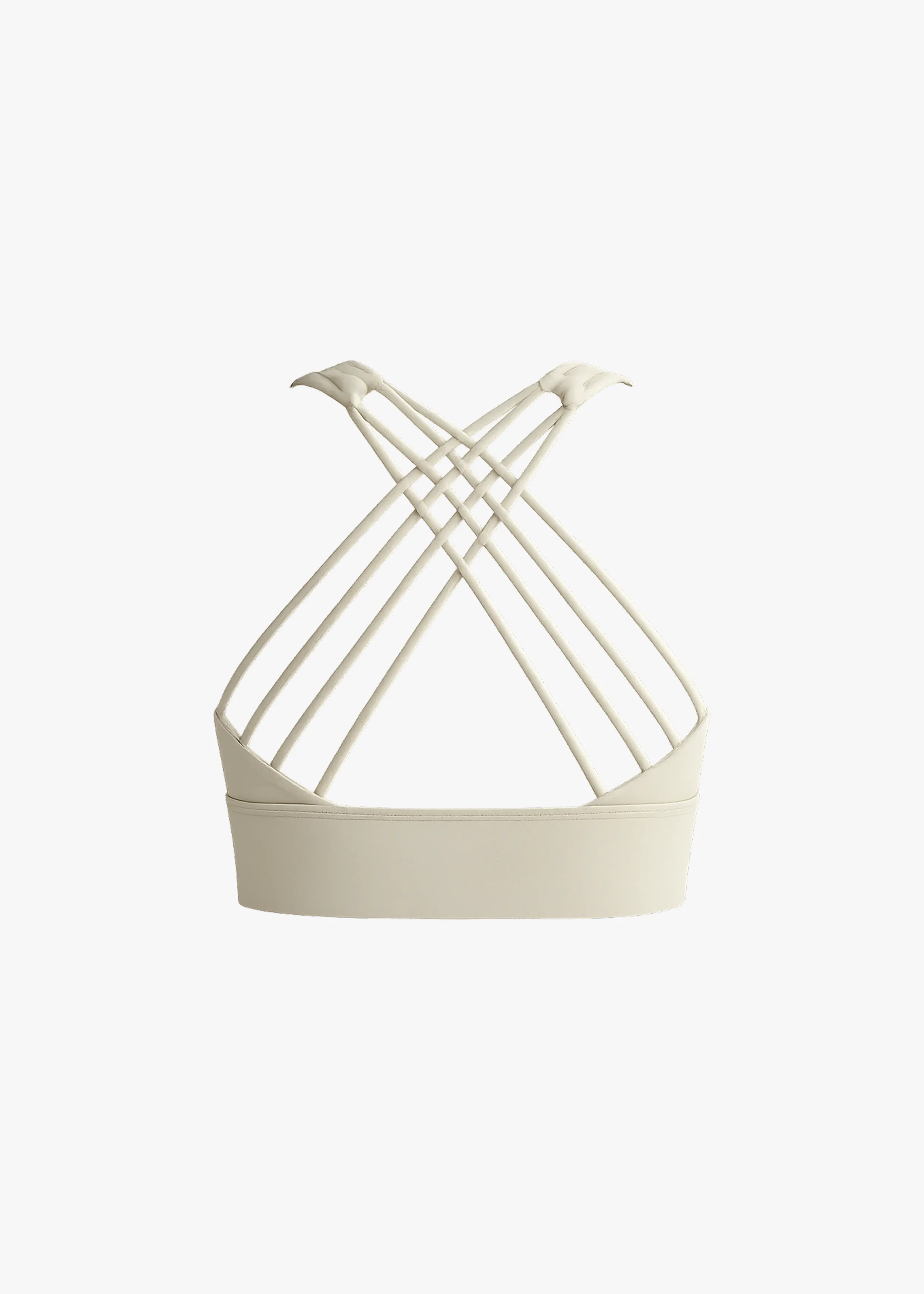 Hyper Play Sports Bra Oat White sold by Vitae Apparel product image thumbnail 2